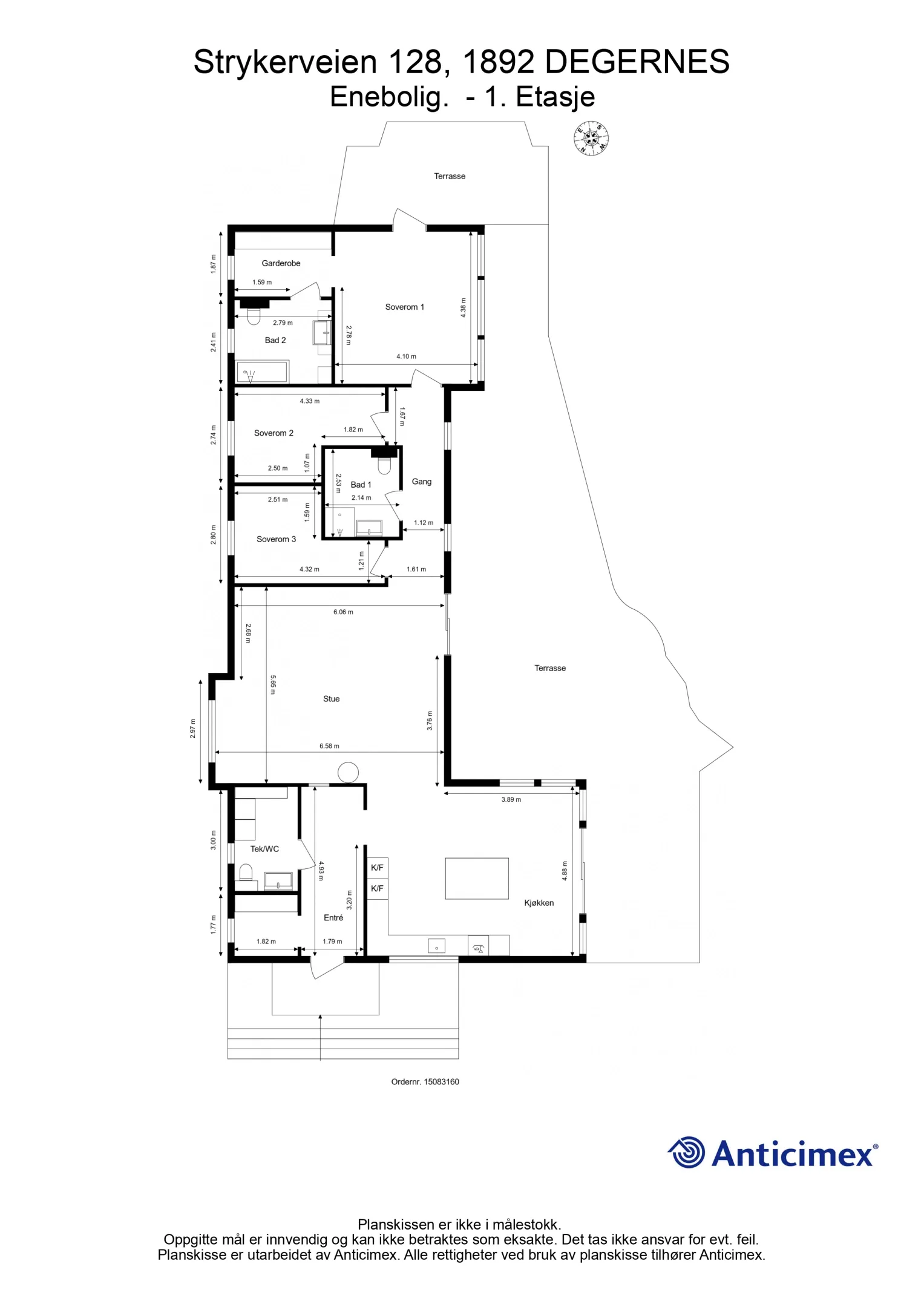 Contemporary 3-Bedroom House with Expansive Garden in Degernes, Norway - Image 4