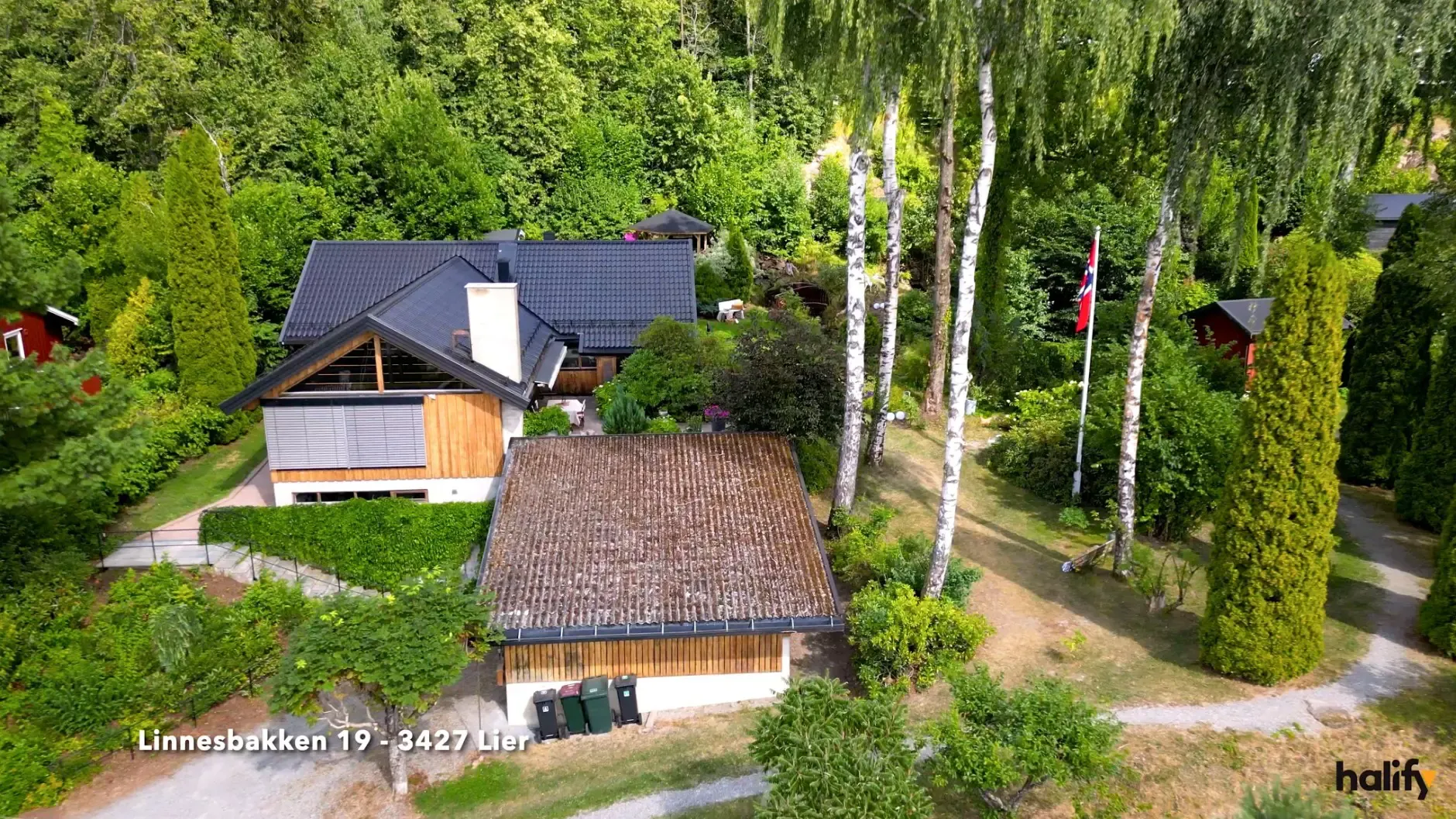 1970s Norwegian Bungalow with Garden and Basement in Lier - View image 54 of 54