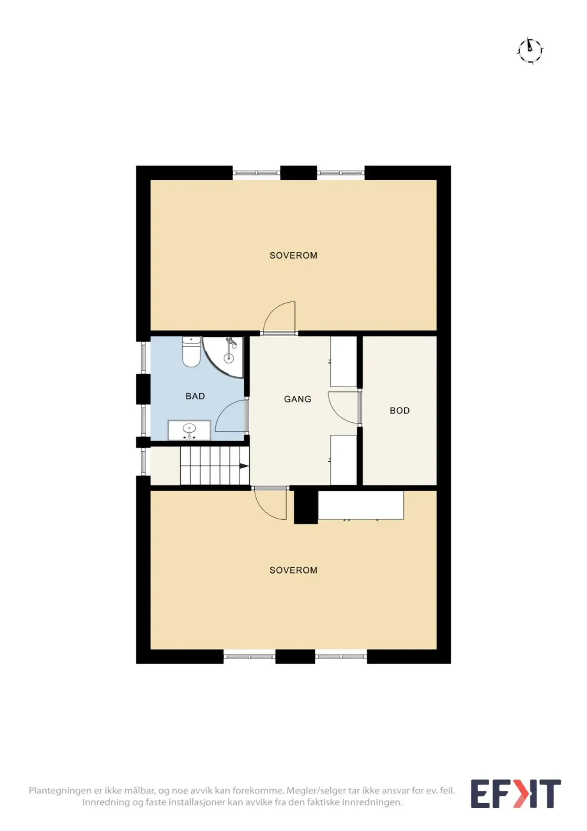 Spacious 5-Bedroom Family Home with Garden and Parking in Hvalstad, Norway - View image 15 of 35