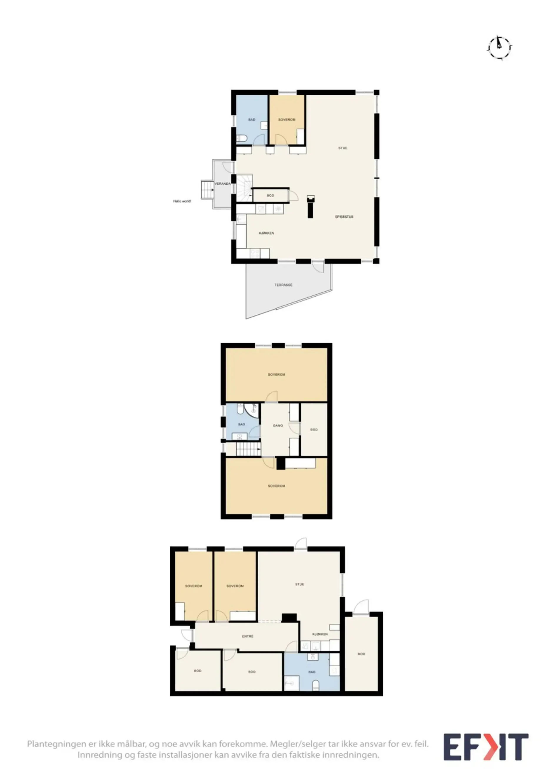 Spacious 5-Bedroom Family Home with Garden and Parking in Hvalstad, Norway - View image 35 of 35