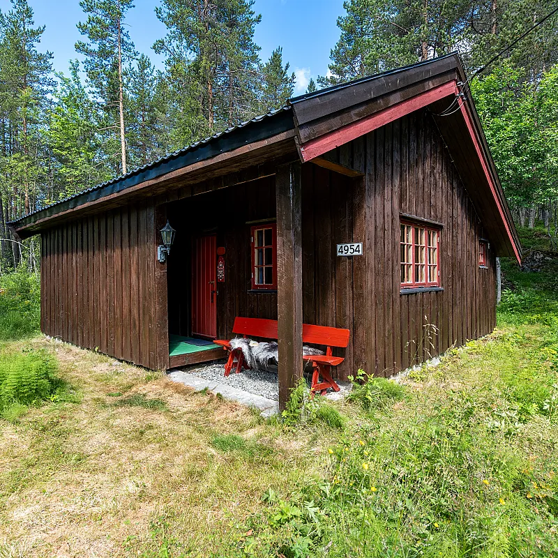 1980s Cabin Near Haukeli Ski Centre with Wood Heating and Parking