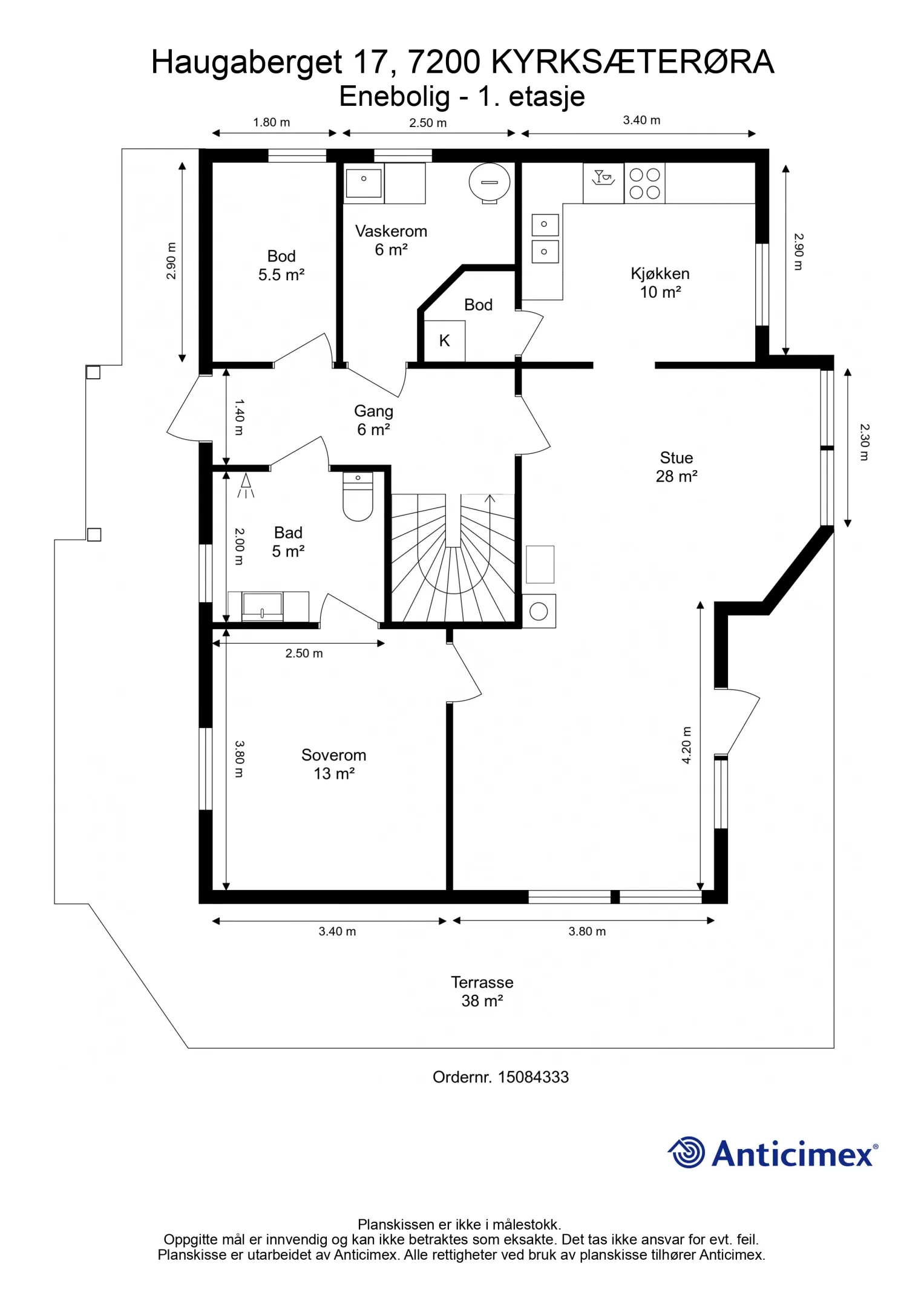 Family-Friendly 3-Bedroom House with Garden and Terrace in Kyrksæterøra, Norway - Image 4