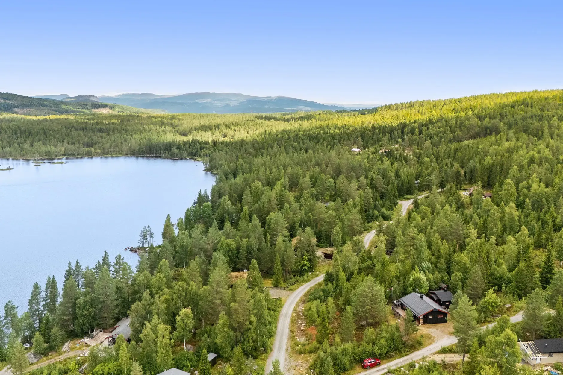1990s Country House with Expansive Terrace in Sigdal, Norway - Image 5