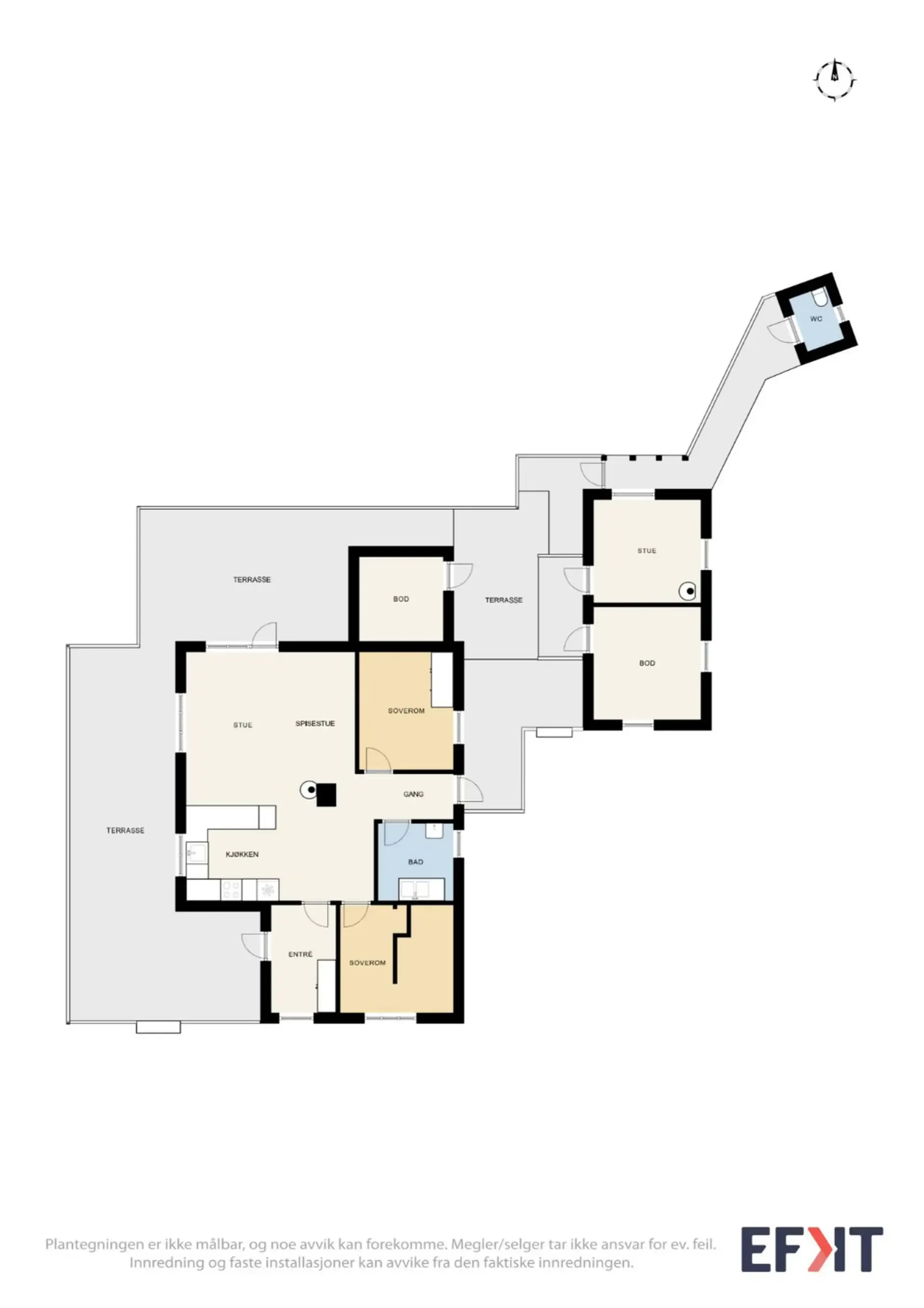 1990s Country House with Expansive Terrace in Sigdal, Norway - View image 34 of 34