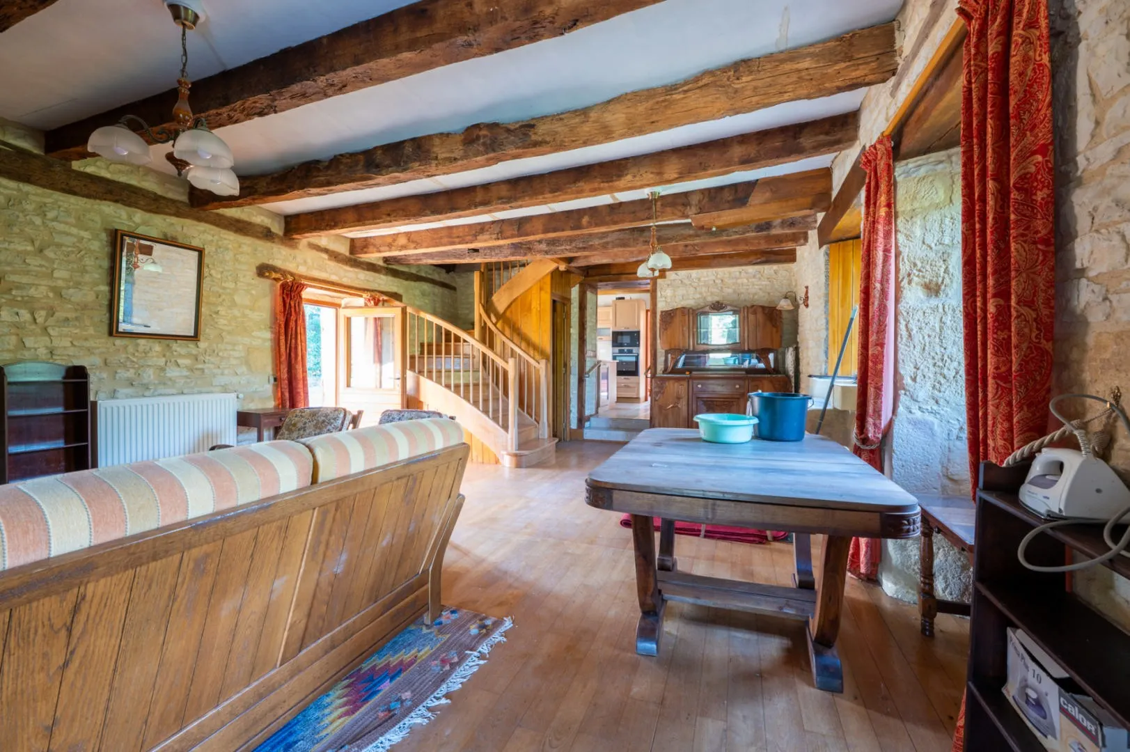 Expansive 6-Bedroom Farmhouse with Garden and Terrace in Gourdon, France - View image 13 of 35