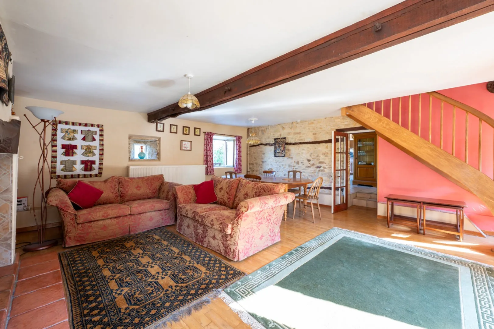 Expansive 6-Bedroom Farmhouse with Garden and Terrace in Gourdon, France - View image 21 of 35