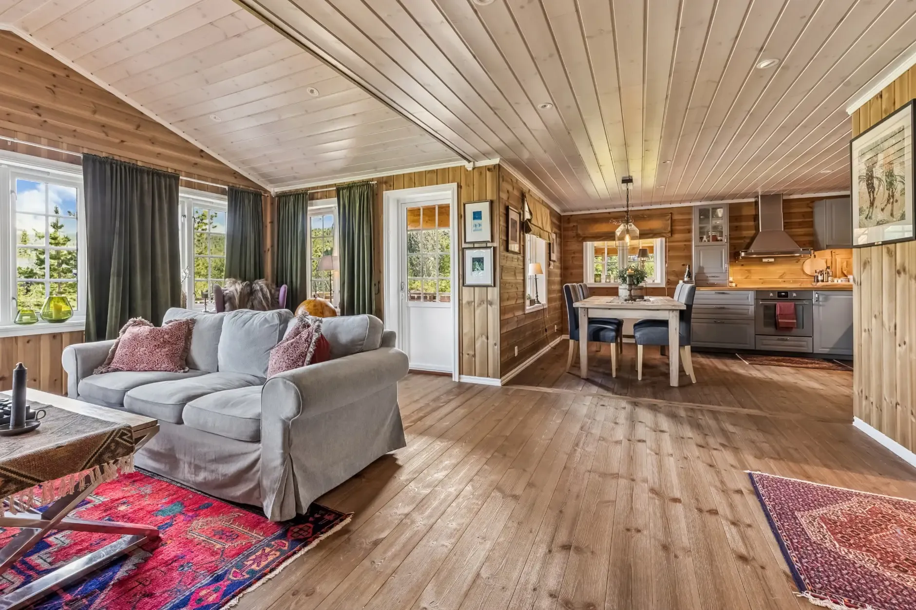 Modern 5-Bedroom Cabin with Sauna and Spacious Terraces in Tuddal, Norway - View image 14 of 35