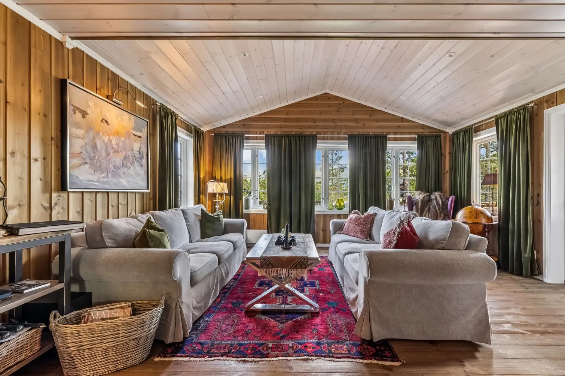 Modern 5-Bedroom Cabin with Sauna and Spacious Terraces in Tuddal, Norway - View image 15 of 35