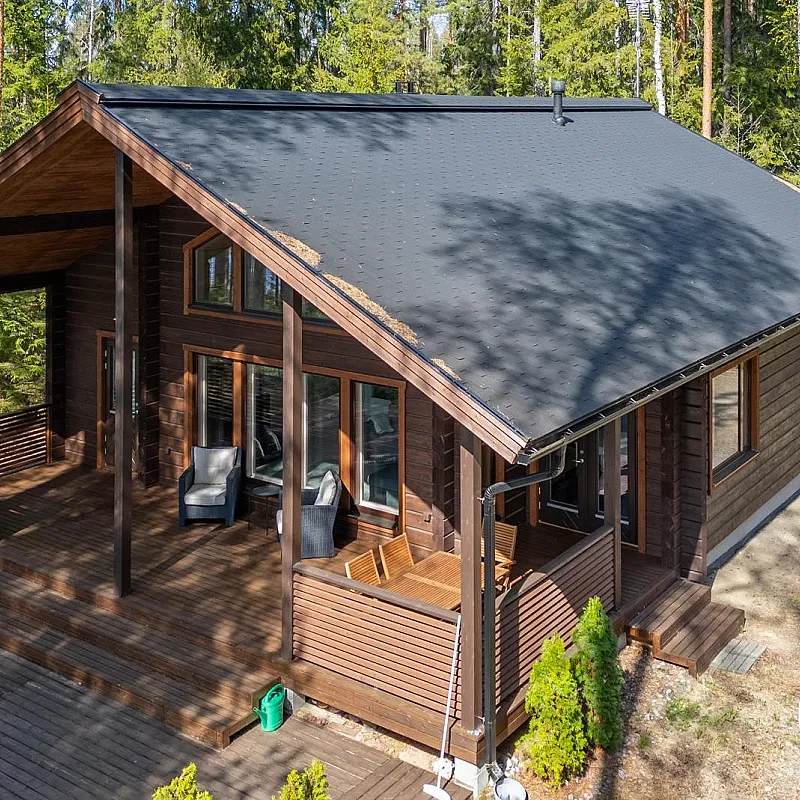 Contemporary Country House with Garden and Terrace in Ristiina, Finland
