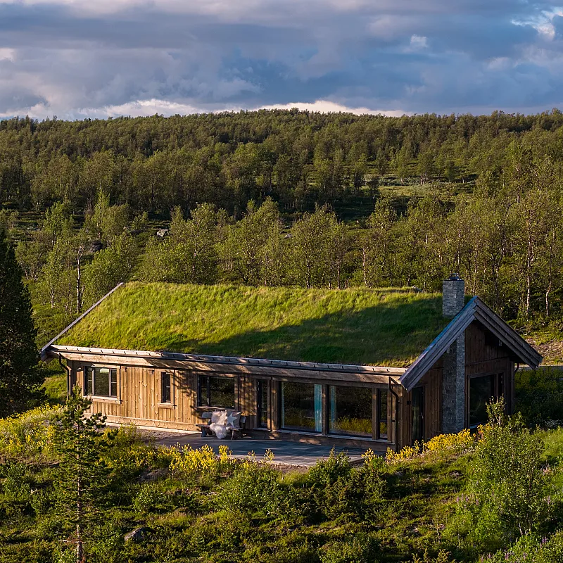 Modern 2-Bedroom Country House in Geilo Featuring Terrace & Scenic Views