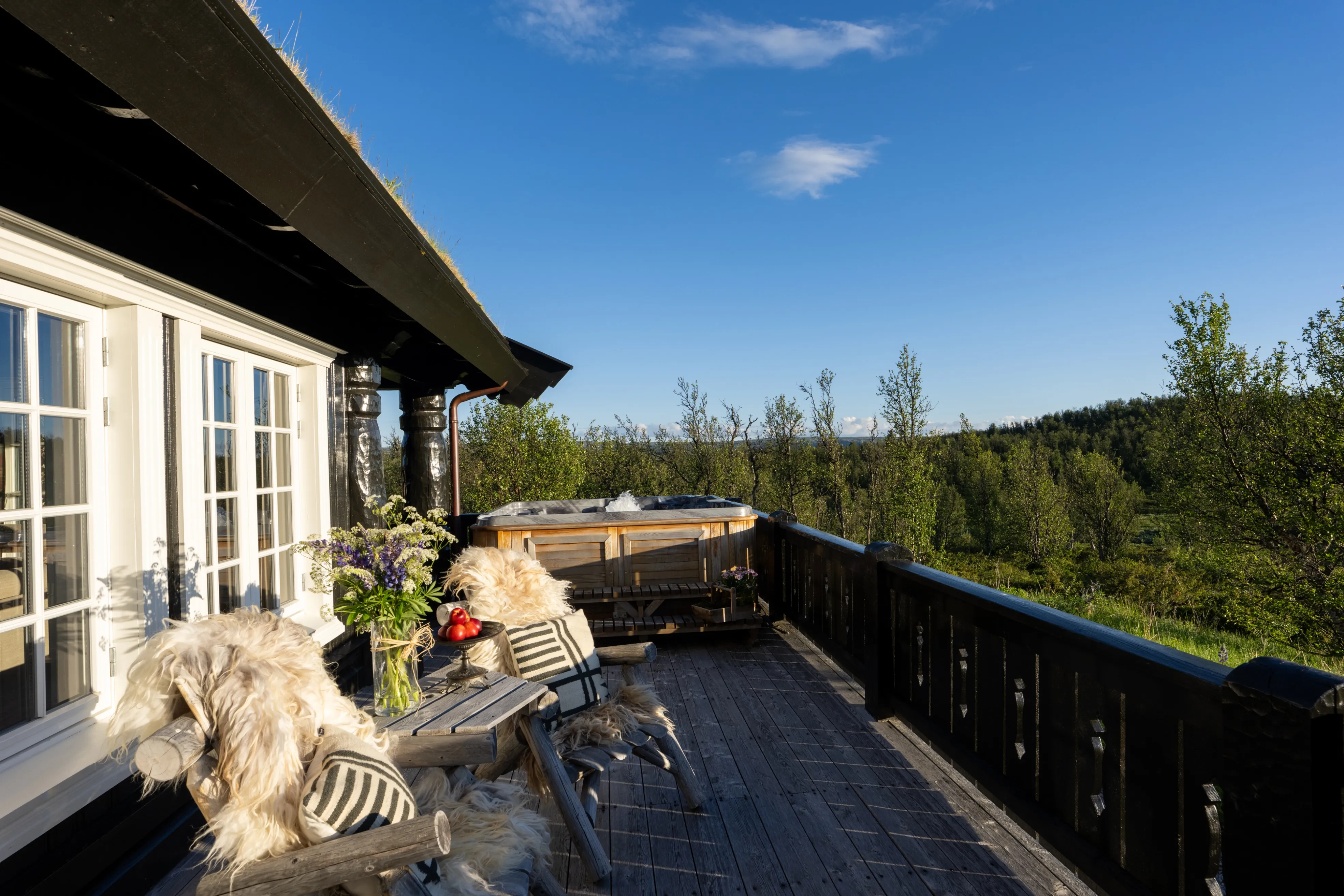 Contemporary 4-Bedroom Cabin in Geilo with Sauna and Scenic Terrace - View image 32 of 41