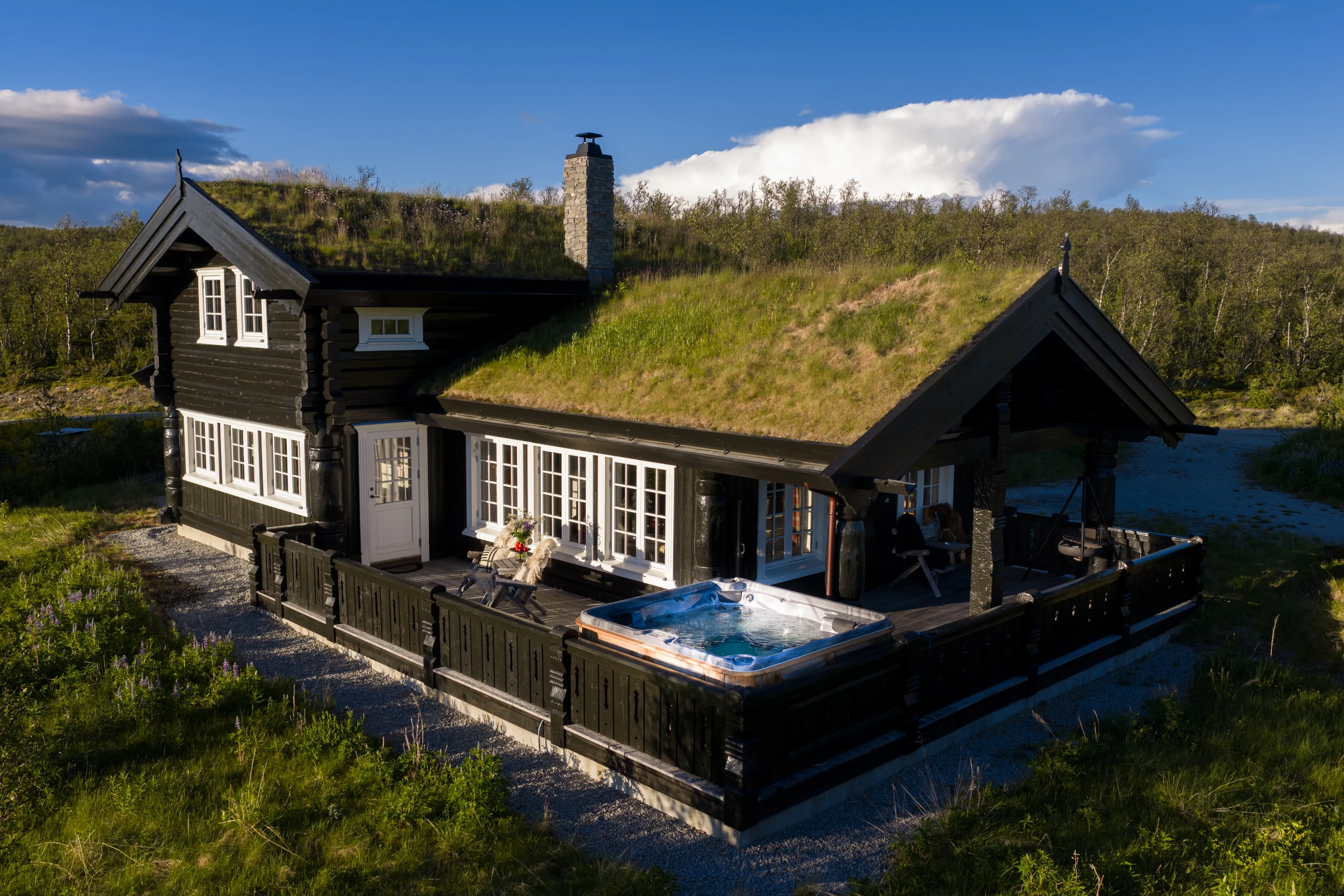 Contemporary 4-Bedroom Cabin in Geilo with Sauna and Scenic Terrace - View image 34 of 41
