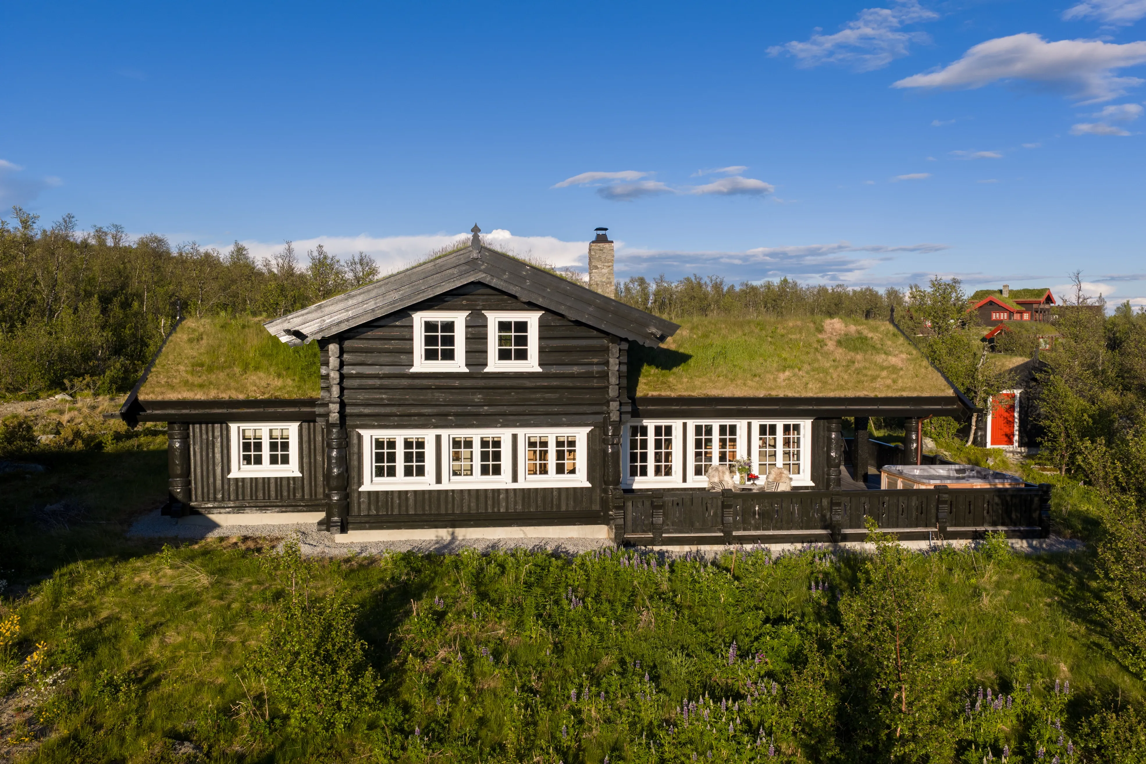 Contemporary 4-Bedroom Cabin in Geilo with Sauna and Scenic Terrace - View image 37 of 41