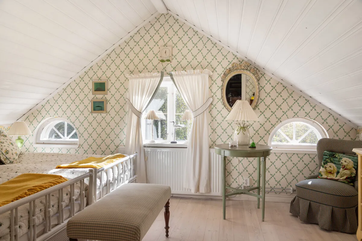 1907 Swedish Country House with Expansive Gardens and Lakeside Views - View image 45 of 67