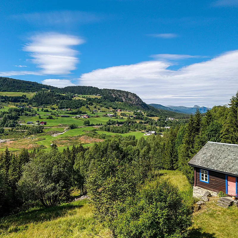 1927 Farmhouse with Expansive Grounds and Workshop in Gol, Norway