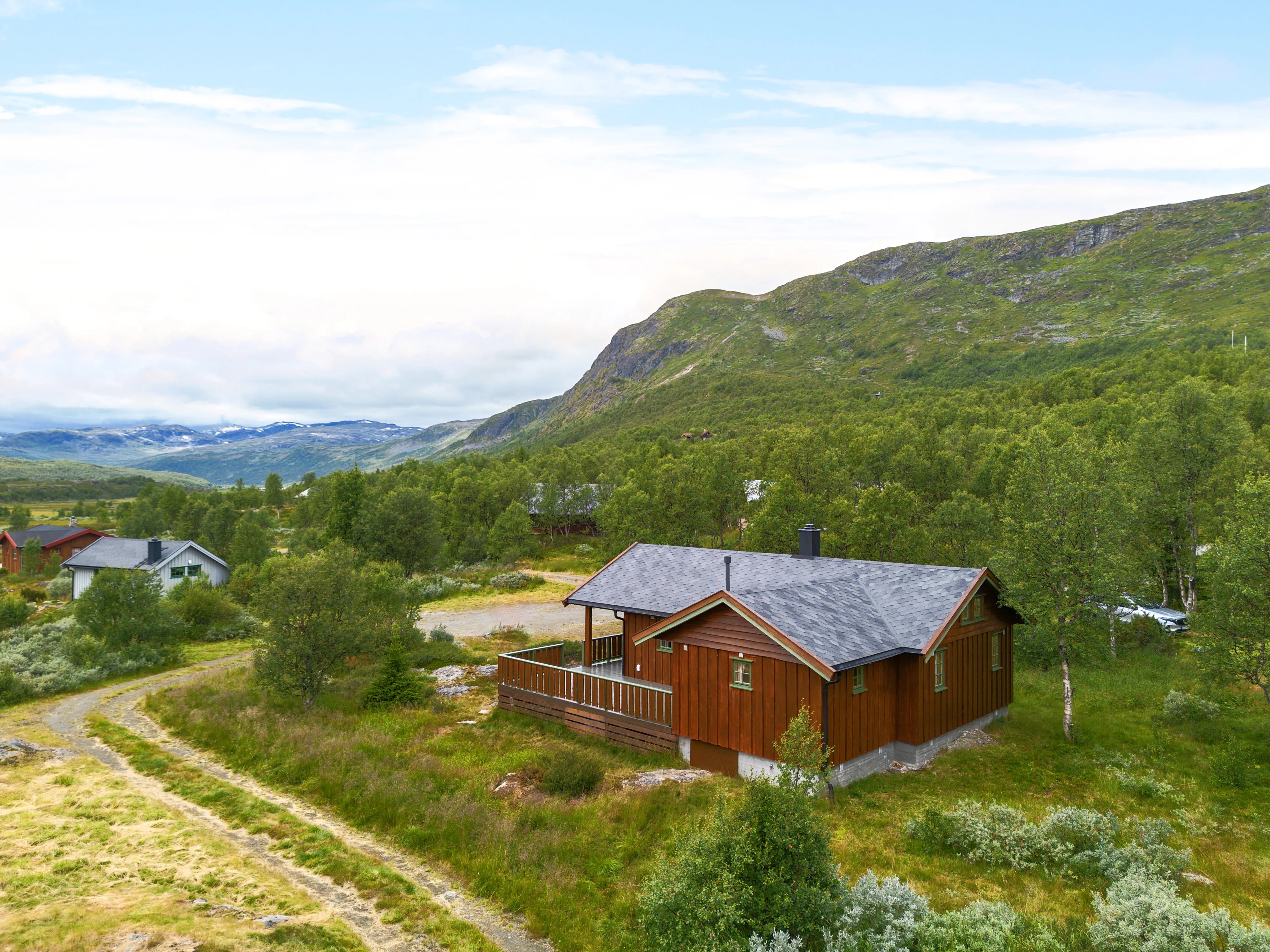 1990s Norwegian Cabin with Terrace Near Tyin-Filefjell Ski Centre - Image 1