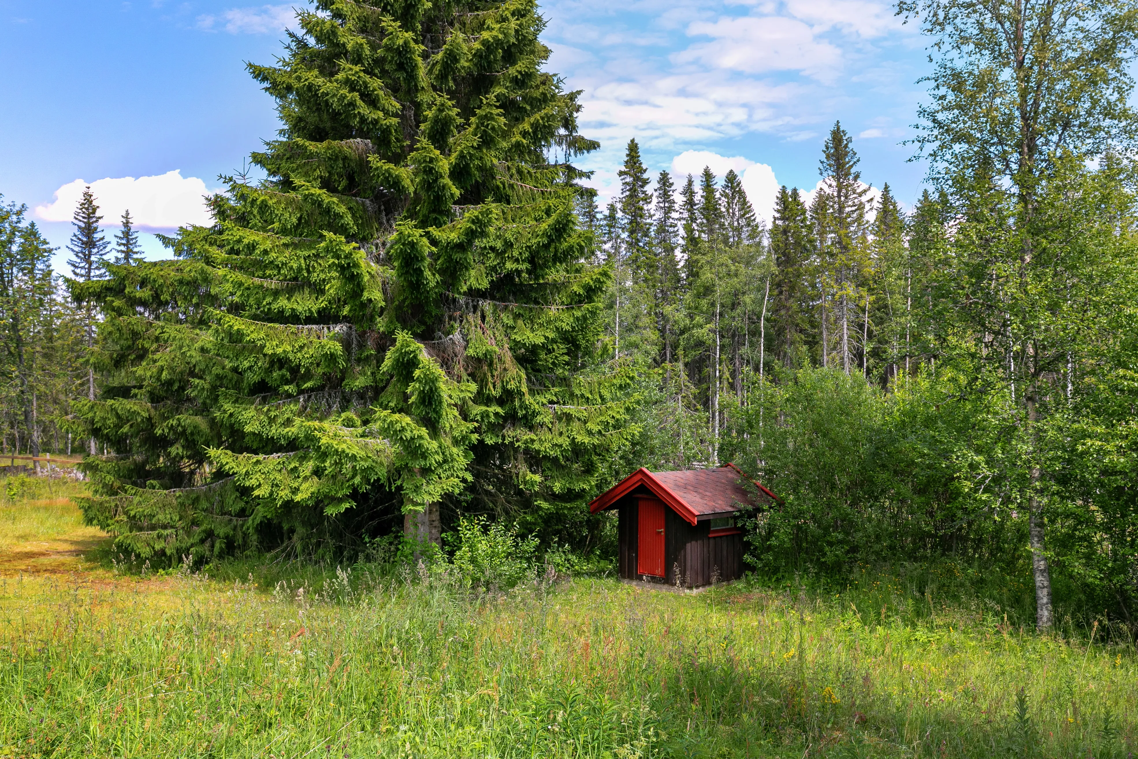 1850-luvun norjalainen lomamökki, jossa on lisärakennus ja tilava terassi - Näytä kuva 40 / 50