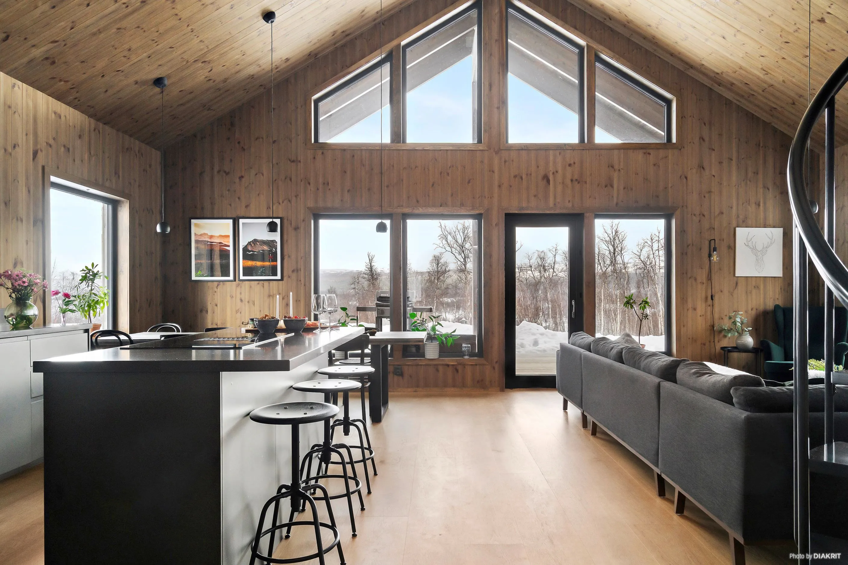 Moderne hus med 5 soveværelser i Klimpfjäll med stor have og terrasse - Image 5