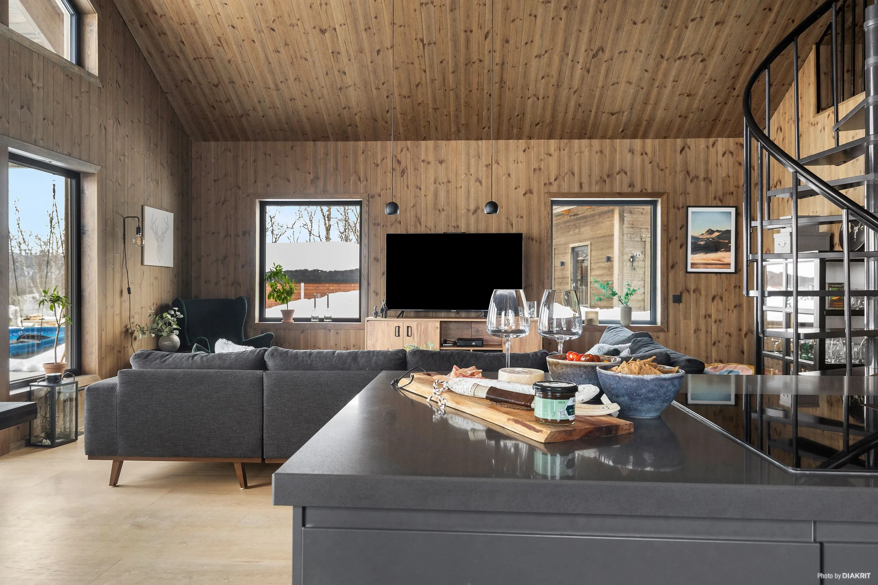 Moderne hus med 5 soveværelser i Klimpfjäll med stor have og terrasse - Vis billede 8 af 36