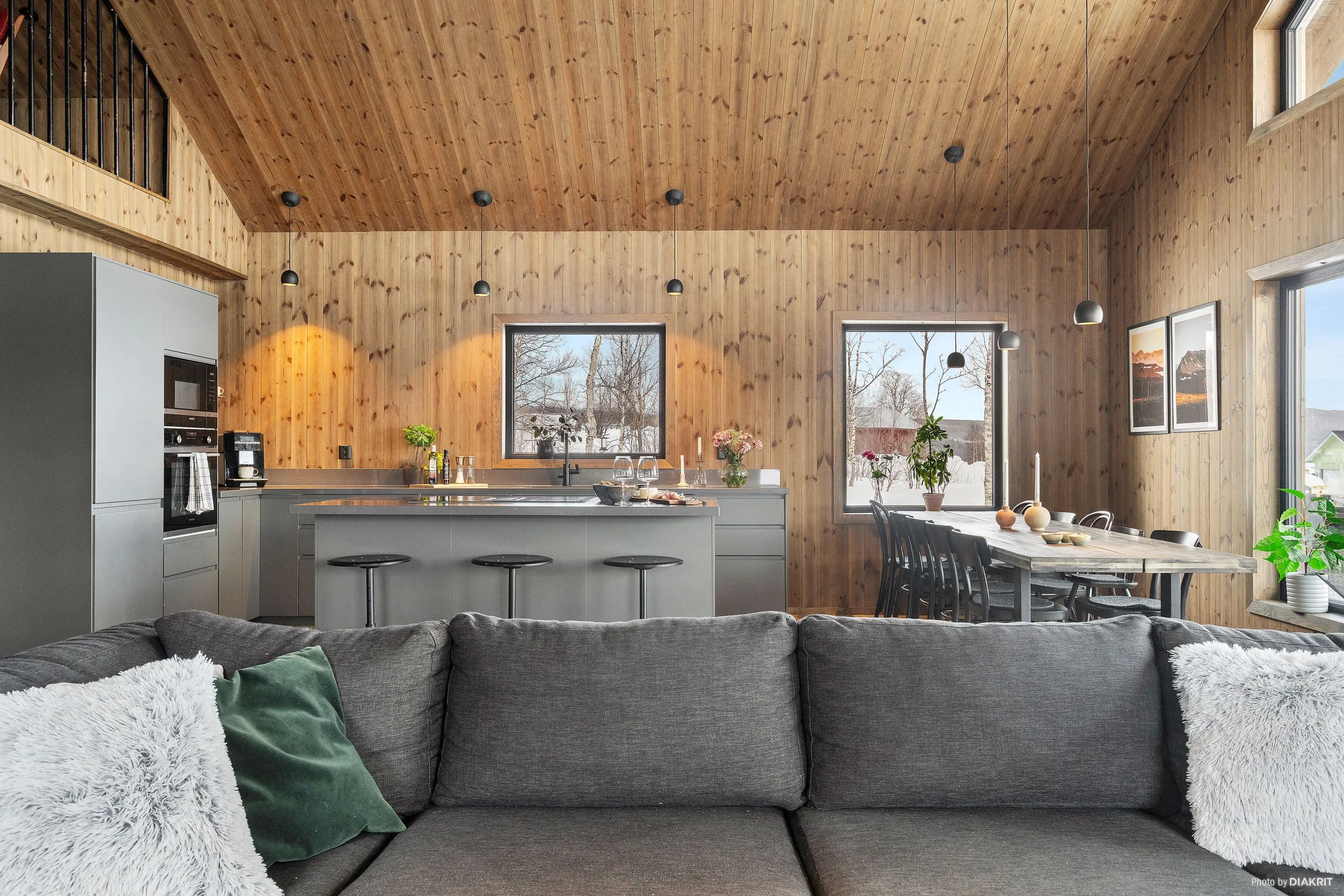 Moderne hus med 5 soveværelser i Klimpfjäll med stor have og terrasse - Vis billede 12 af 36