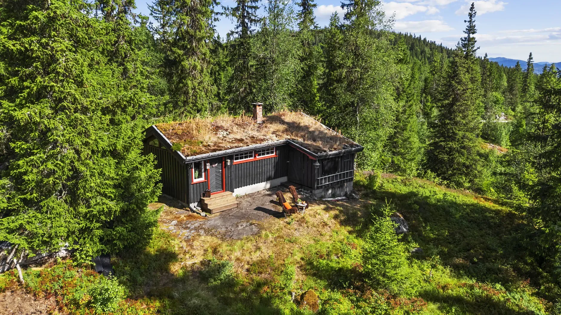 Norwegisches Landhaus aus den 1960er Jahren mit weitläufigem Grundstück in Dalen - Image 3