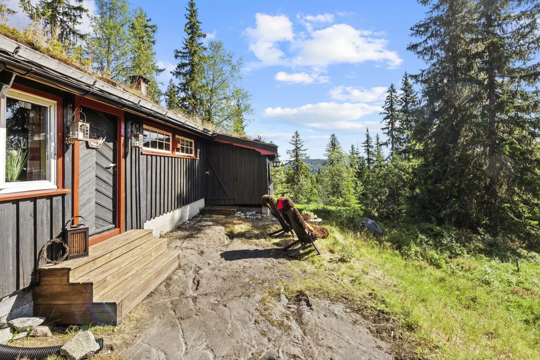 Norwegisches Landhaus aus den 1960er Jahren mit weitläufigem Grundstück in Dalen - Image 5