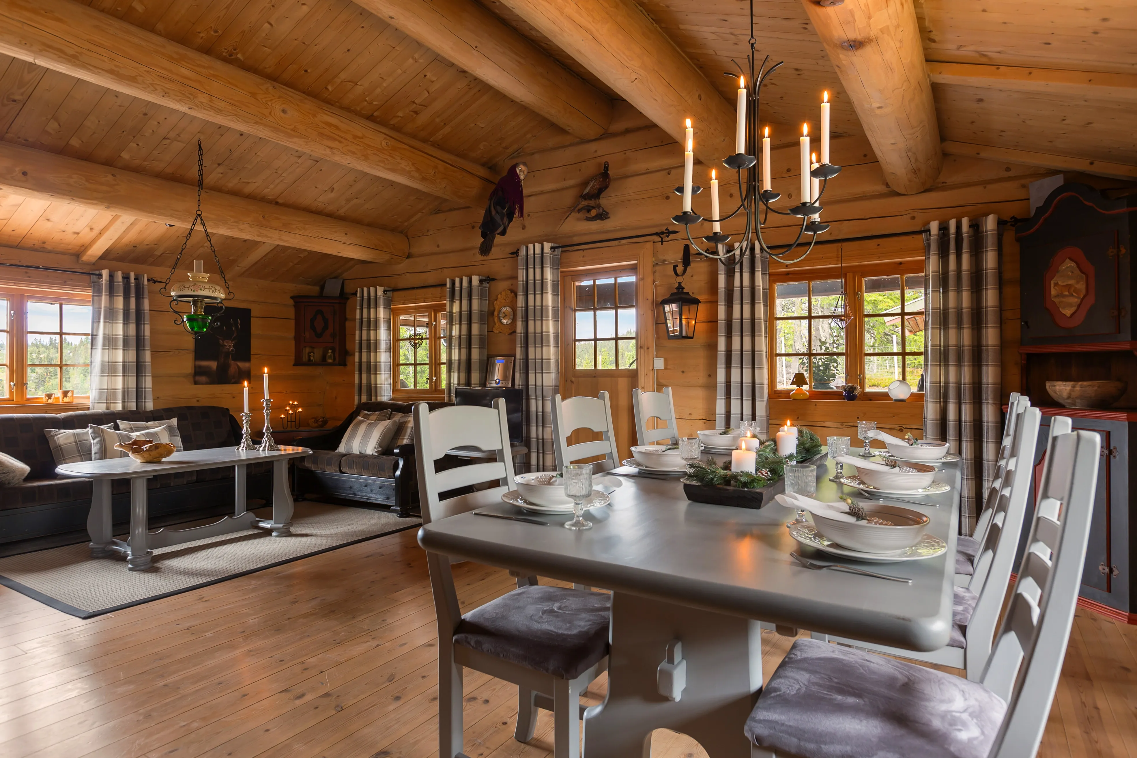 Hyggeligt hus med 2 soveværelser og stor terrasse i det naturskønne Reinli, Norge - Vis billede 9 af 27