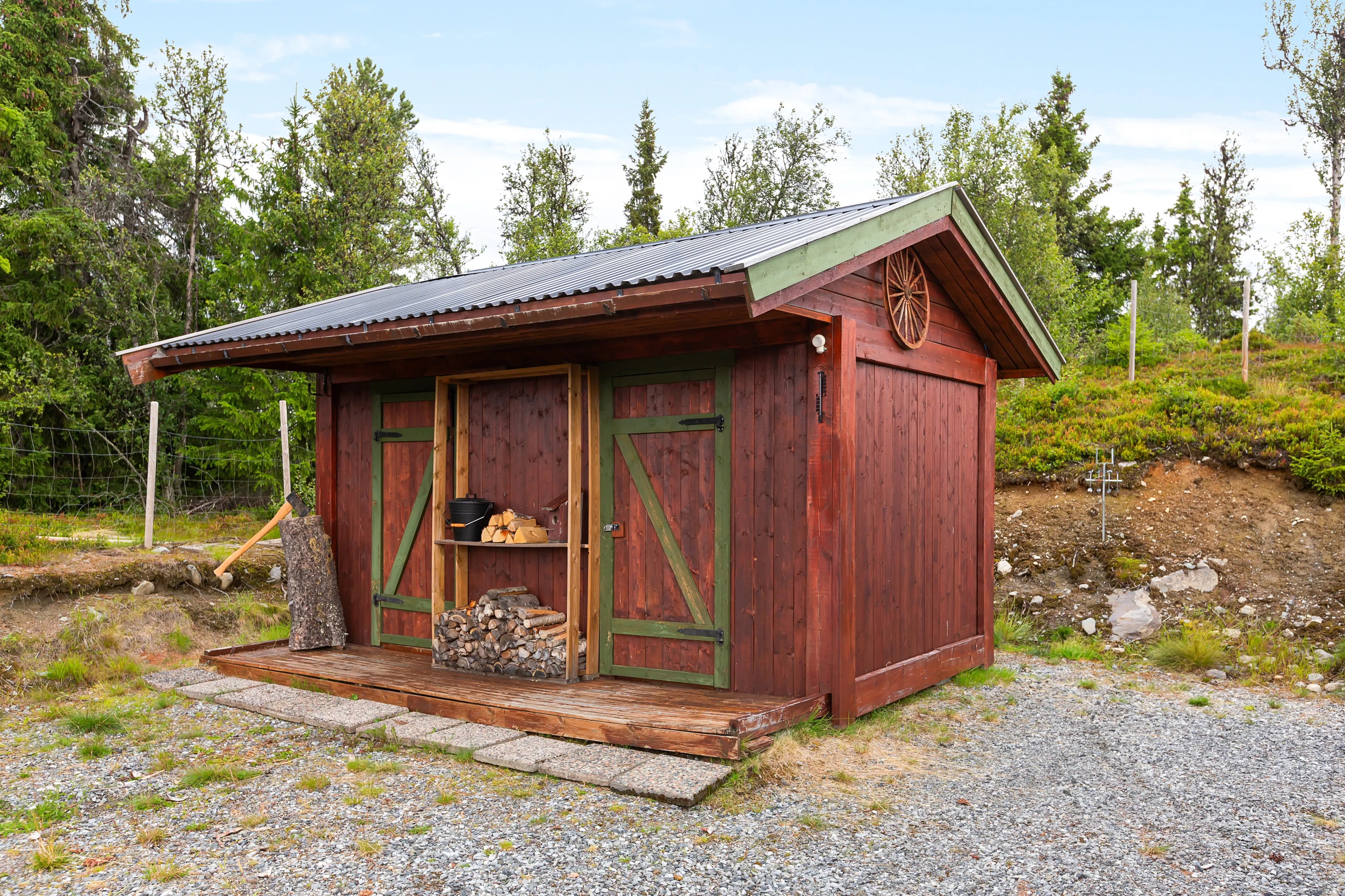 Hyggeligt hus med 2 soveværelser og stor terrasse i det naturskønne Reinli, Norge - Vis billede 27 af 27