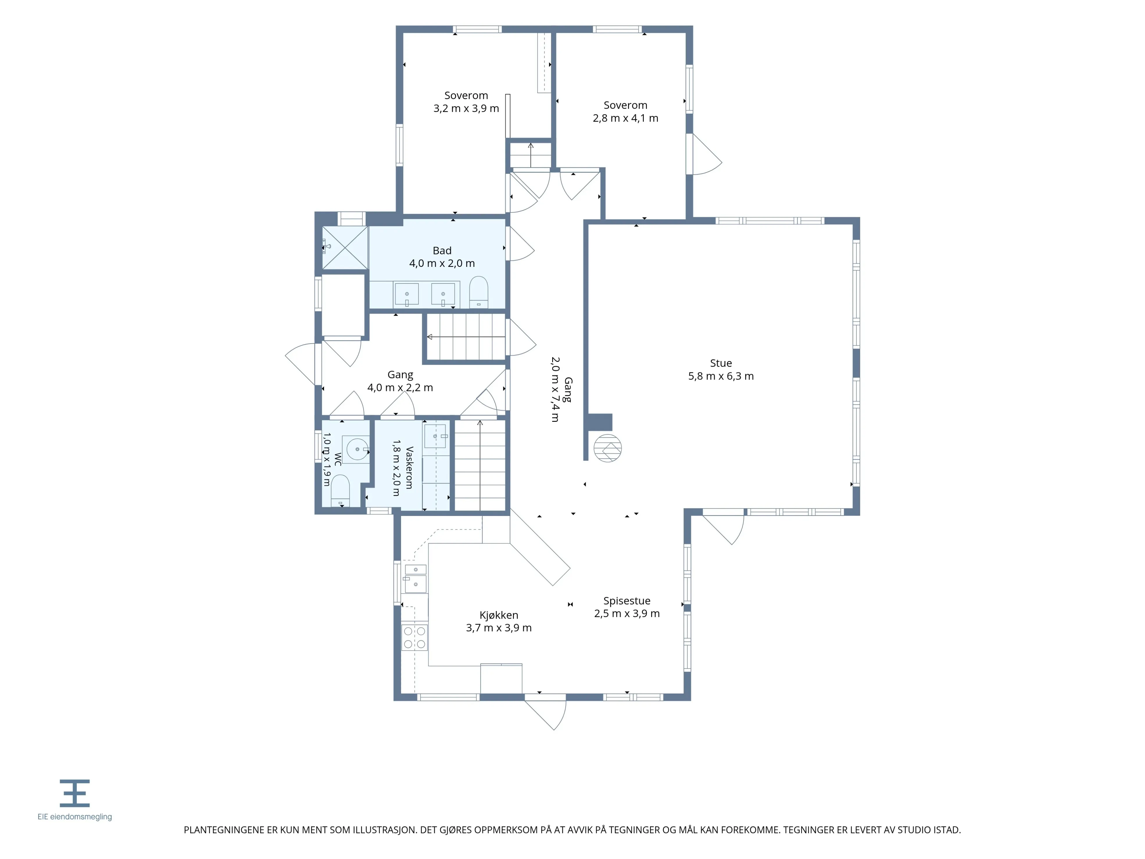 2010 Timber House with 7 Bedrooms and Expansive Garden in Eidsvåg, Norway - View image 40 of 56