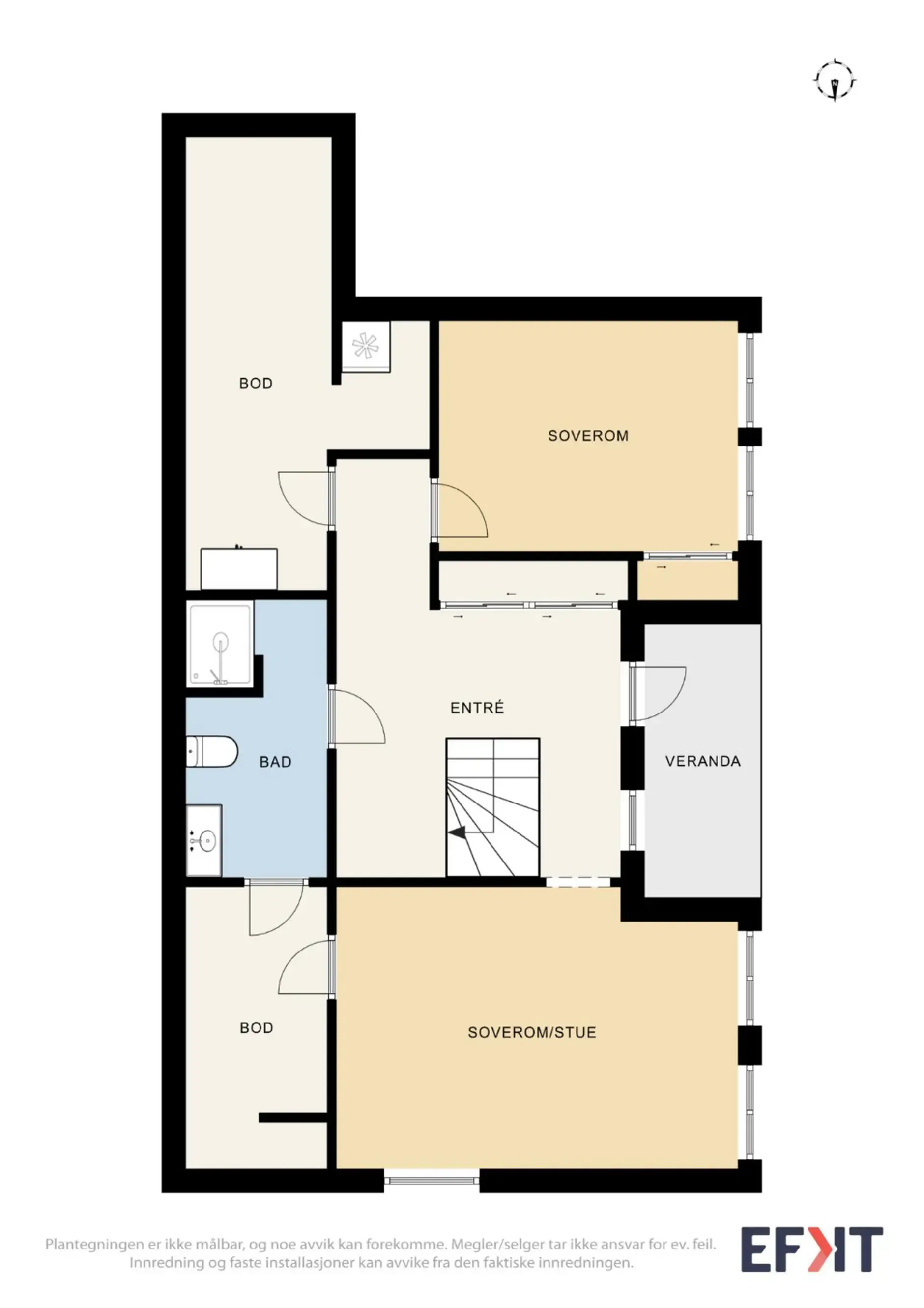 Modern 3-Bedroom House with Fjord Views and Expansive Terrace in Spikkestad - View image 41 of 53