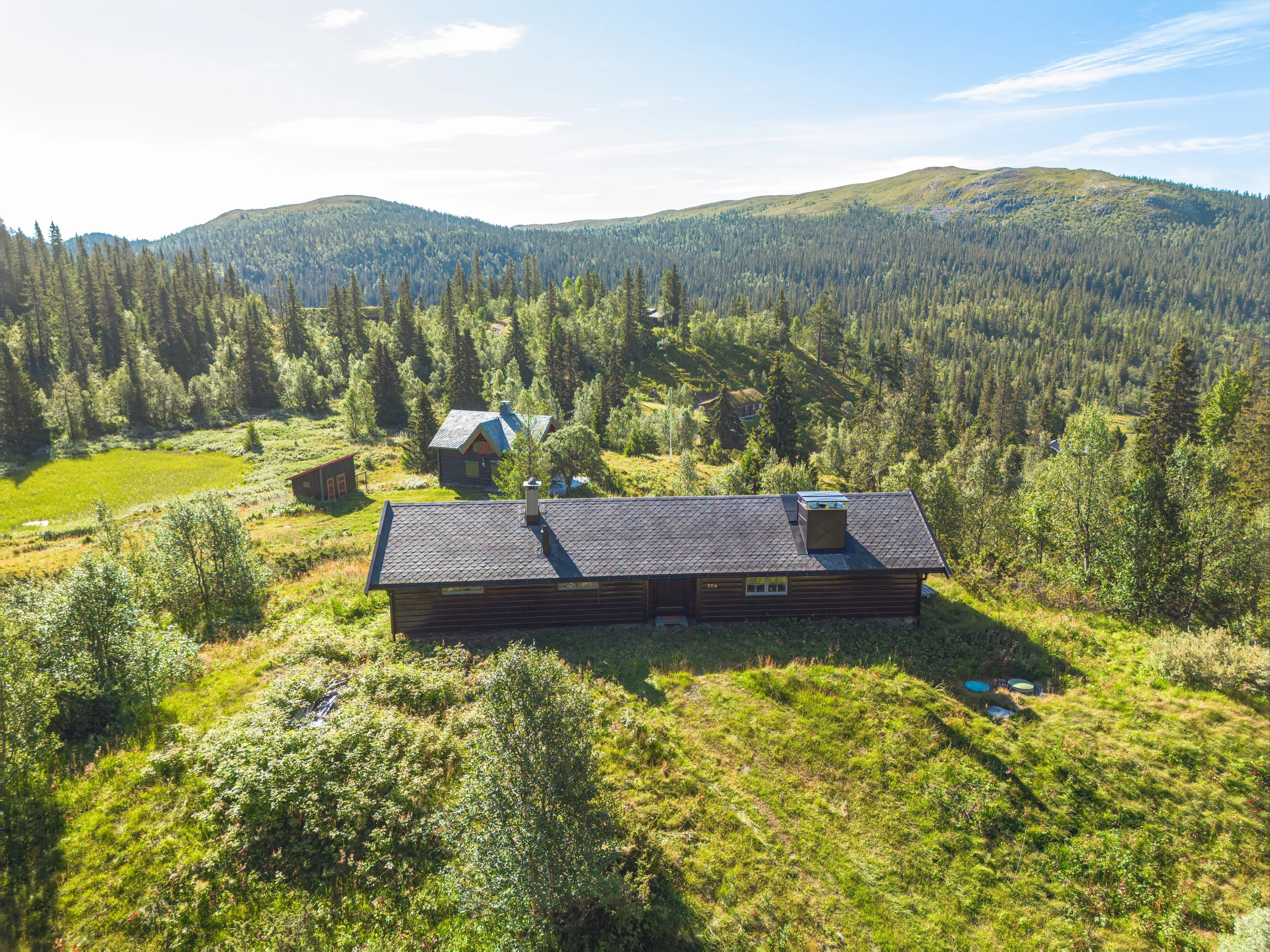 Historic 1800s Cabin in Aurdal with Expansive Garden and Rustic Charm - Image 3