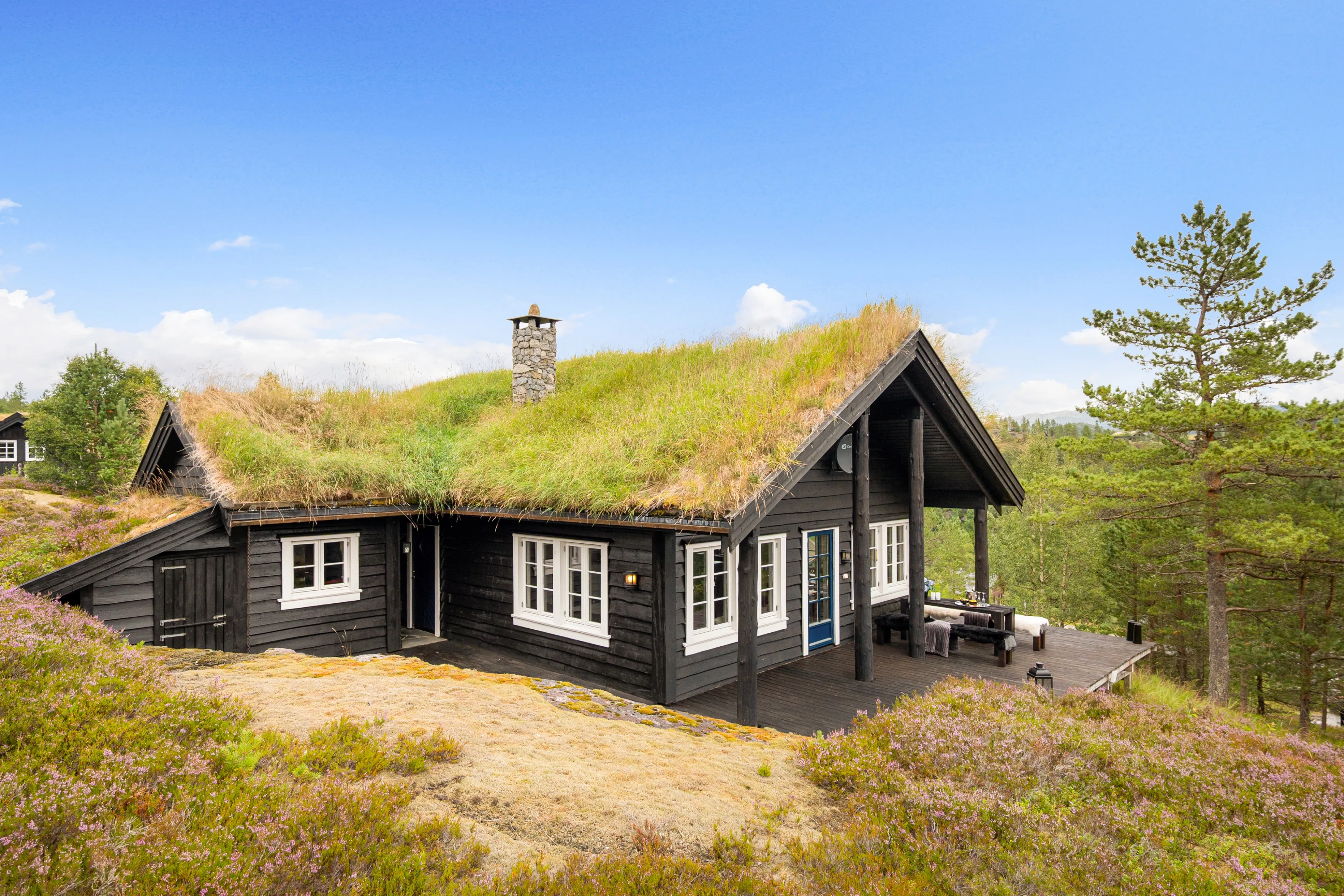 Architect-Designed 3-Bedroom Cabin with Expansive Terrace in Sirdal, Norway - Image 1