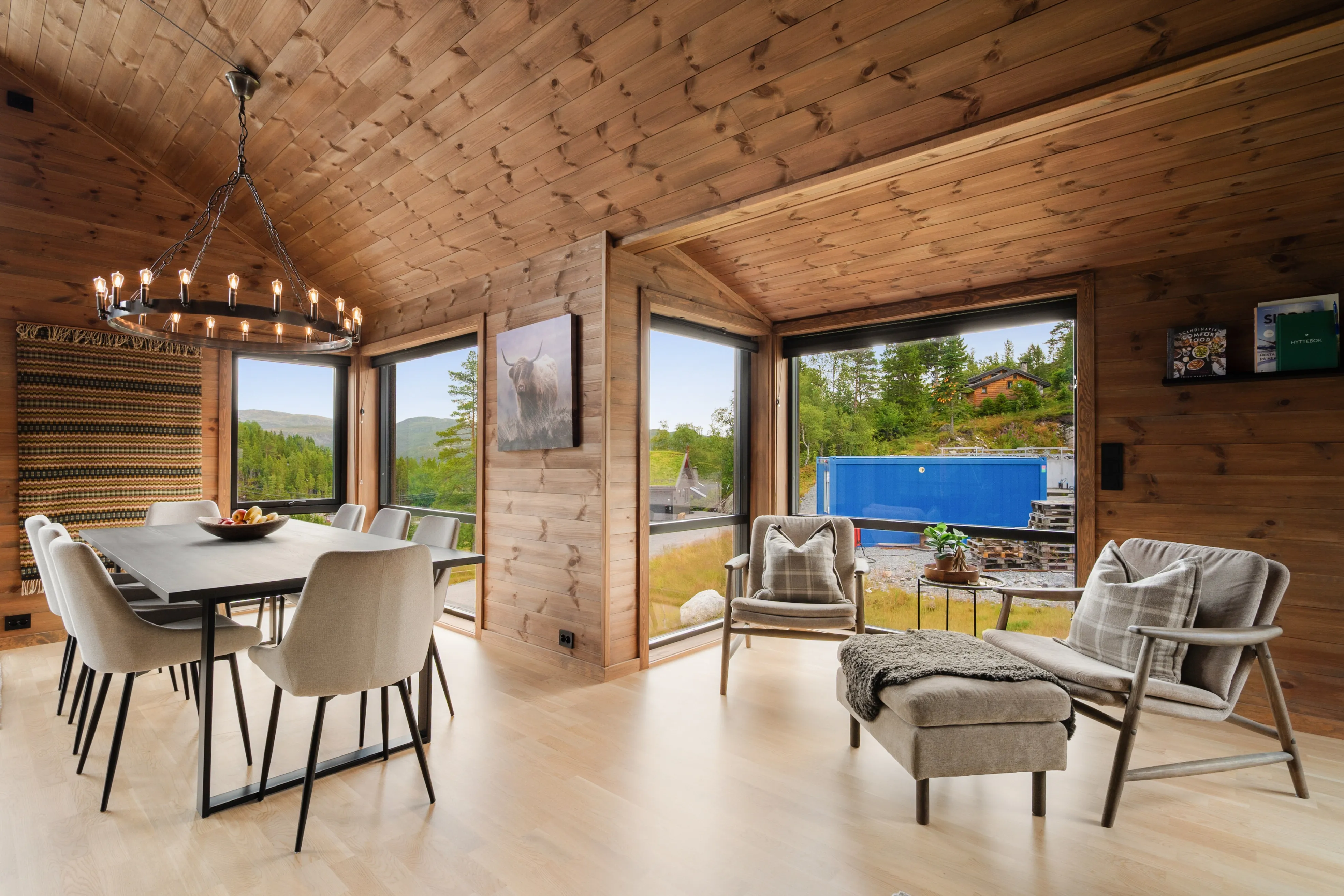 Modern Norwegian Home with Expansive Terrace in Scenic Sirdal - View image 9 of 33