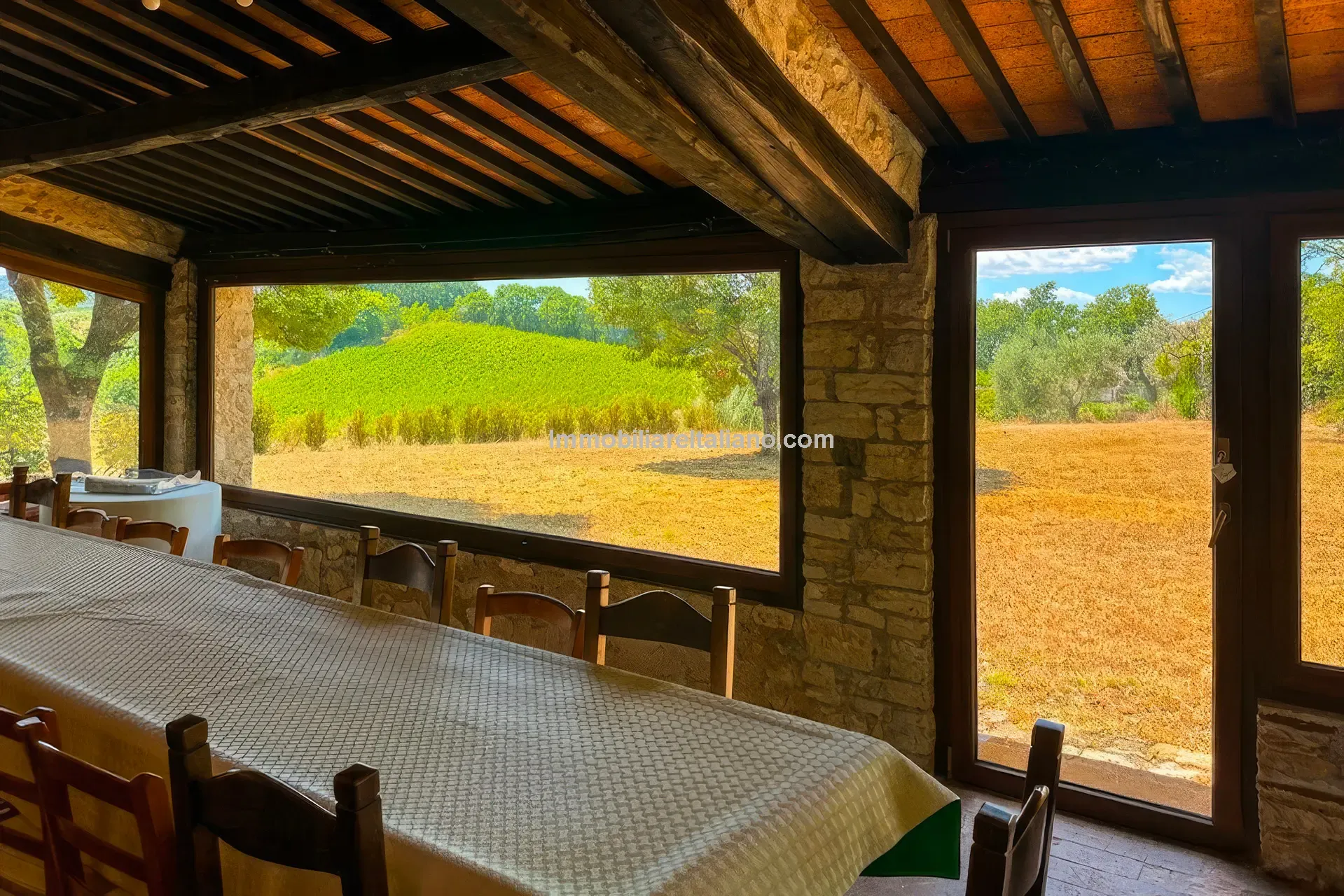 Expansive Farmhouse with Vineyard in Lazio's Scenic Countryside - View image 30 of 42