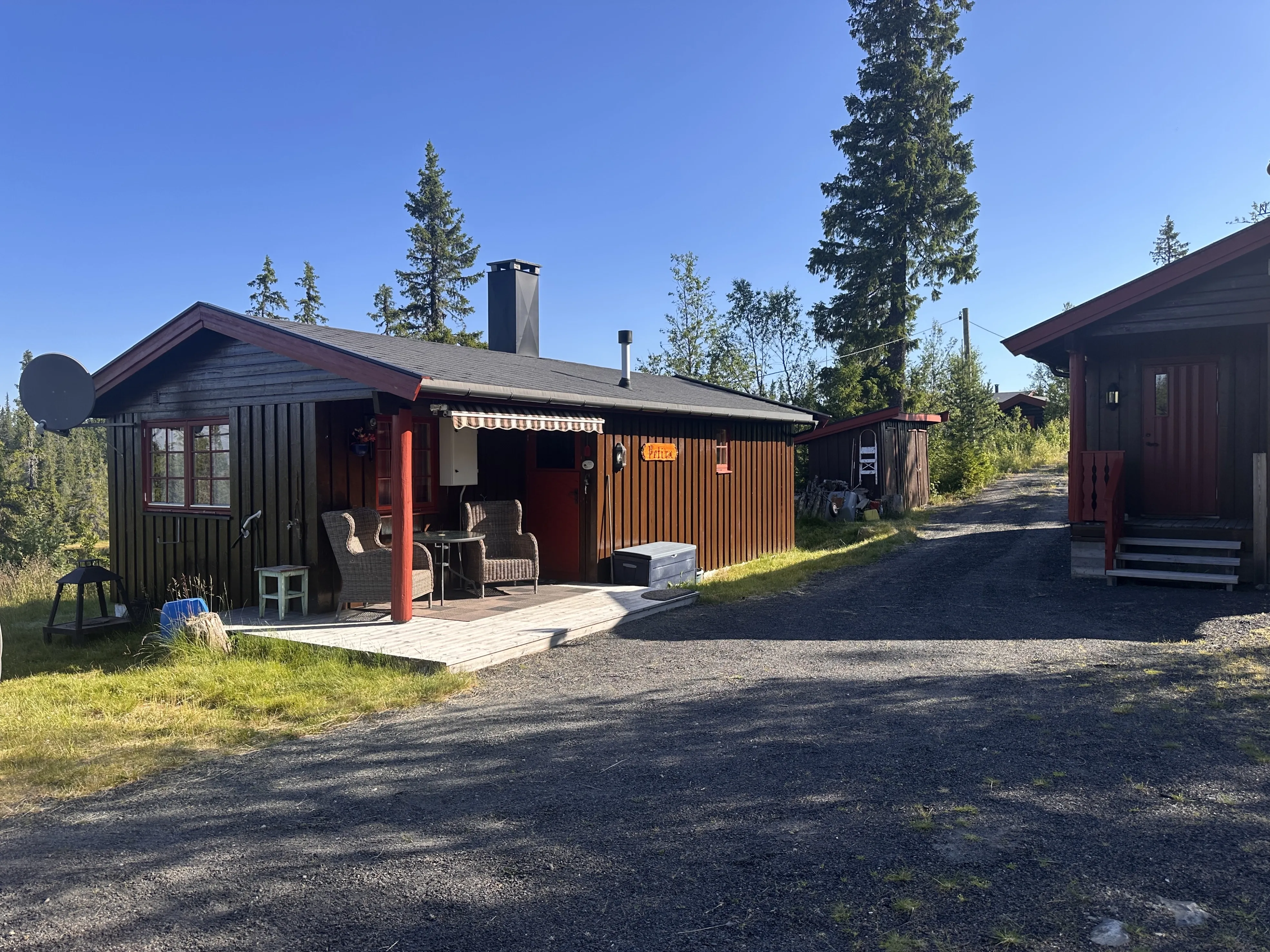 Rustic 2-Bedroom Cabin with Annex and Expansive Grounds in Etnedal, Norway - Image 1