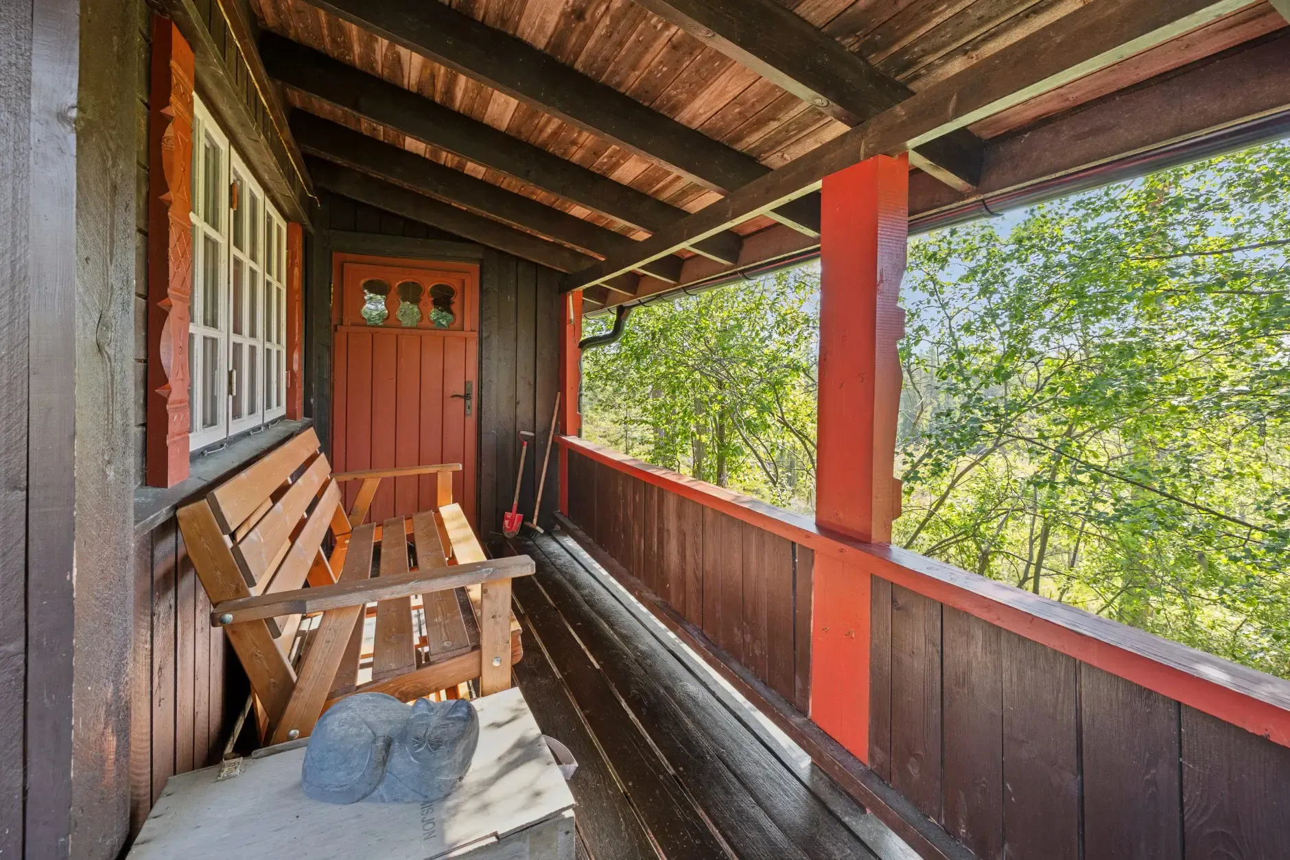 1970s Norwegian Cabin with Rustic Appeal and Two Bedrooms in Kongsberg - View image 25 of 29