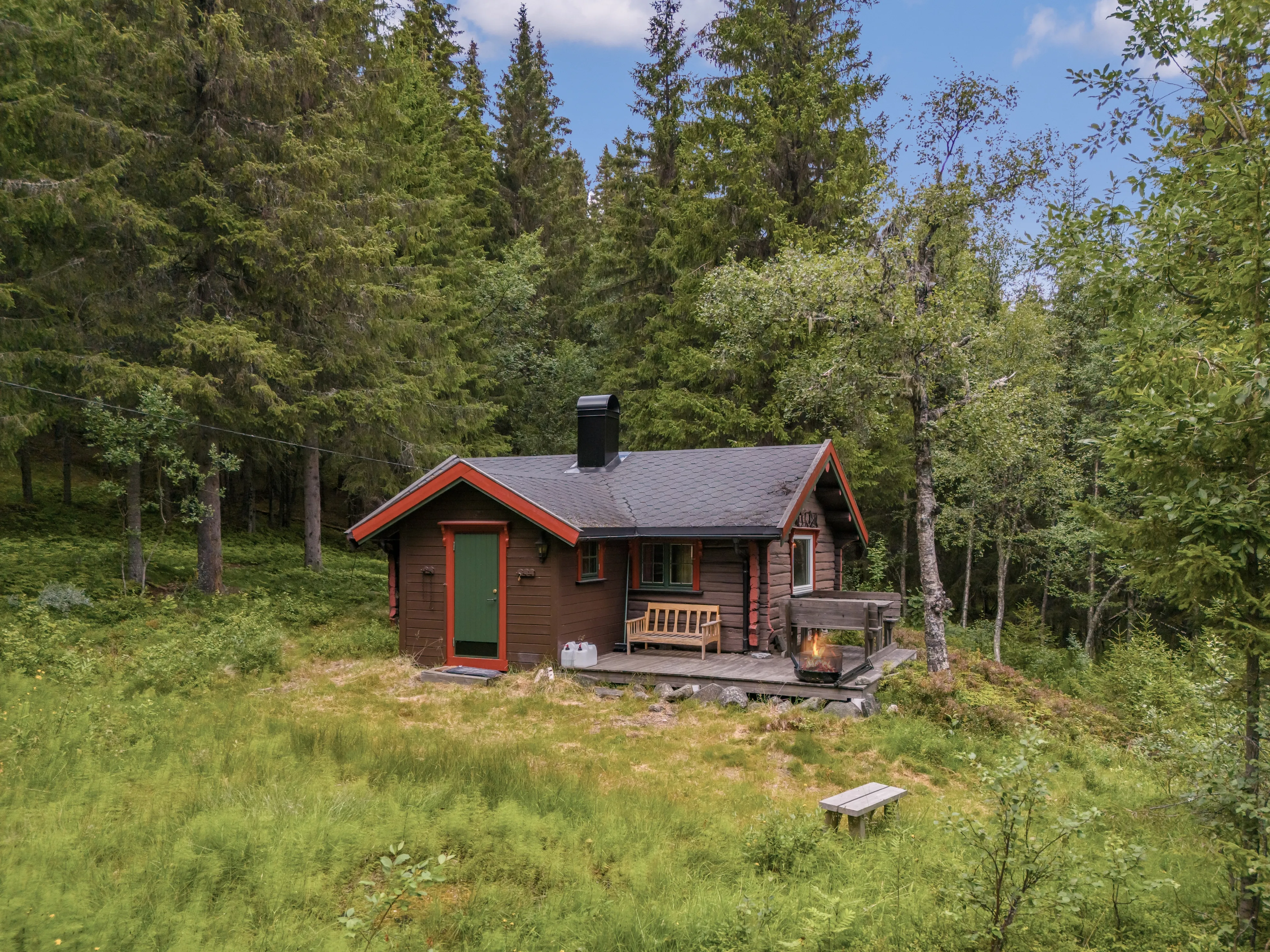 1980s Cabin with Terrace in Numedal's Scenic Outdoors - View image 24 of 27