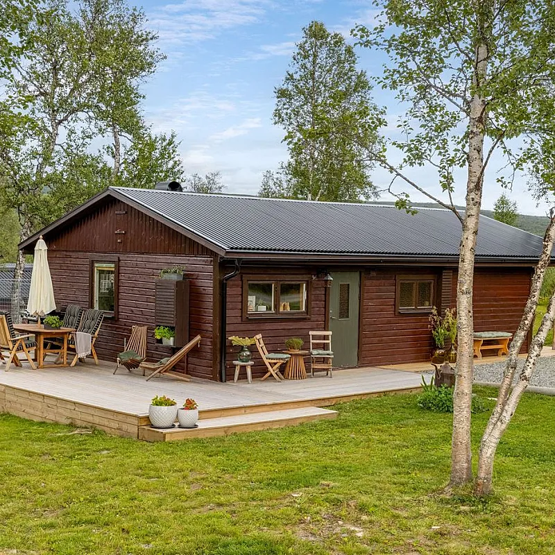 1960s Swedish Country Retreat with Garden and Terrace in Tänndalen