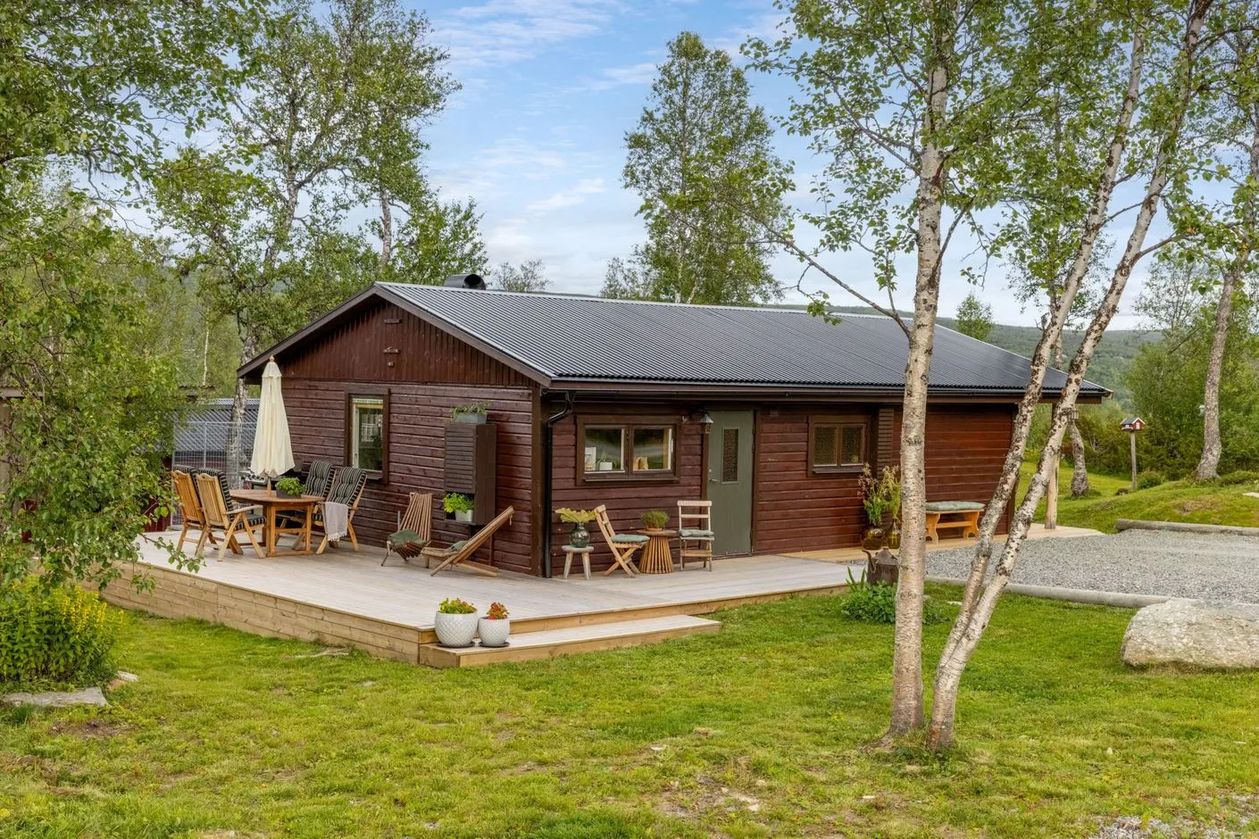 1960s Swedish Country Retreat with Garden and Terrace in Tänndalen - Image 1