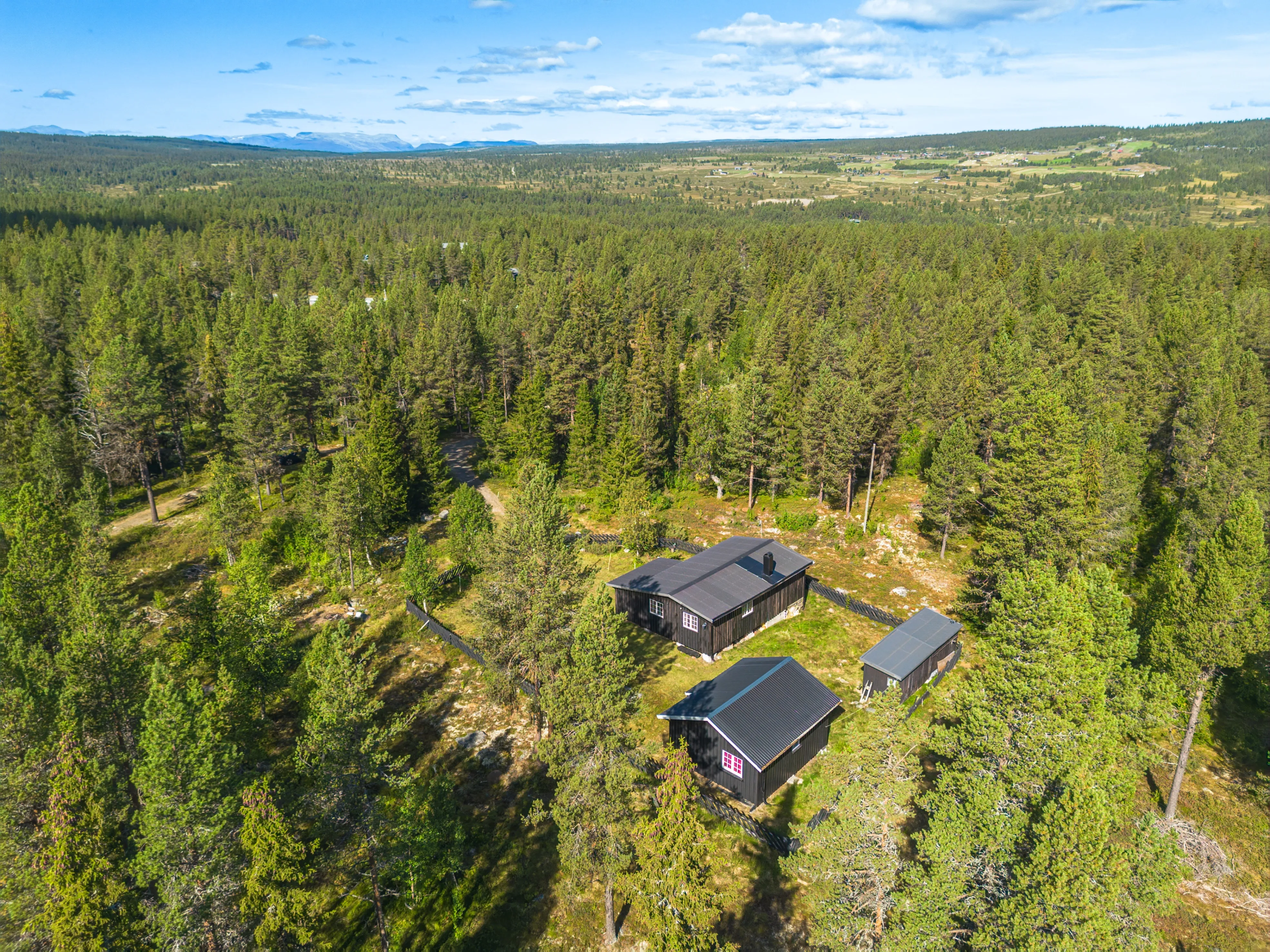 1970s Norwegian Cabin with Annex in Tisleidalen's Scenic Wilderness - Image 3
