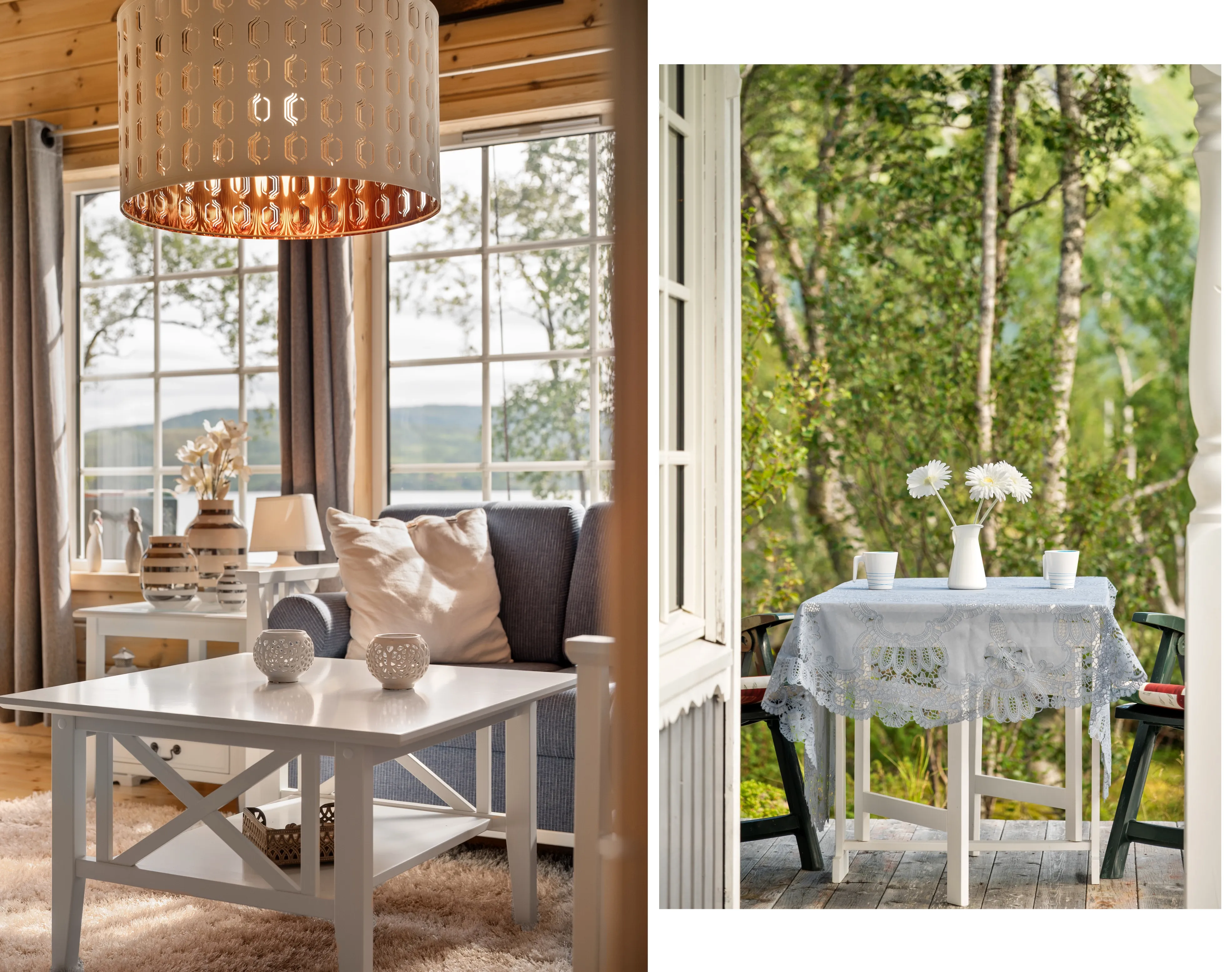 Modern 3-Bedroom Cabin with Lakeside Terrace in Scenic Grovfjord, Norway - View image 10 of 44
