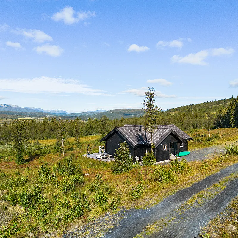 Modern 3-Bedroom House with Panoramic Views in Valdres, Norway
