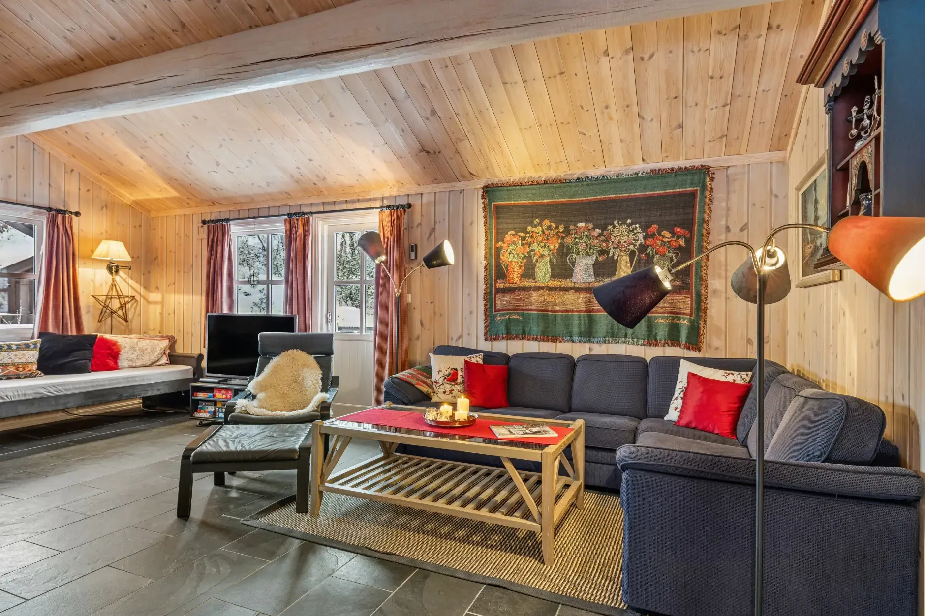 Furnished 4-Bedroom Country Retreat Near Ski Trails and Lake in Norway - View image 14 of 30