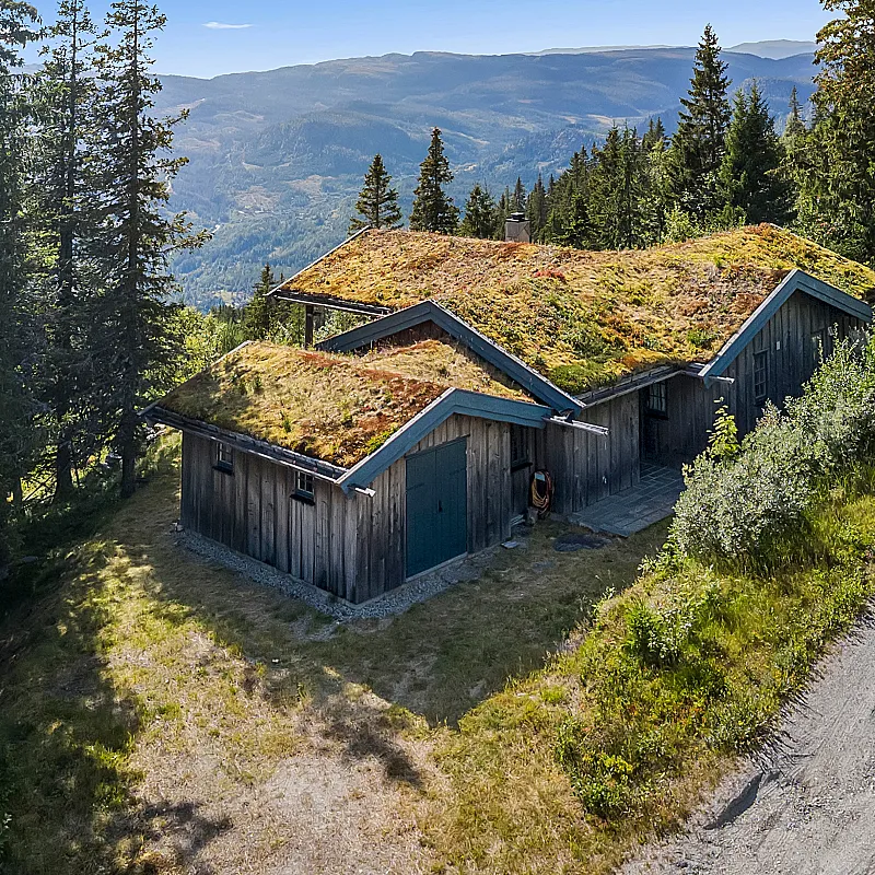 Contemporary 3-Bedroom Cabin with Sauna and Terrace in Scenic Eggedal