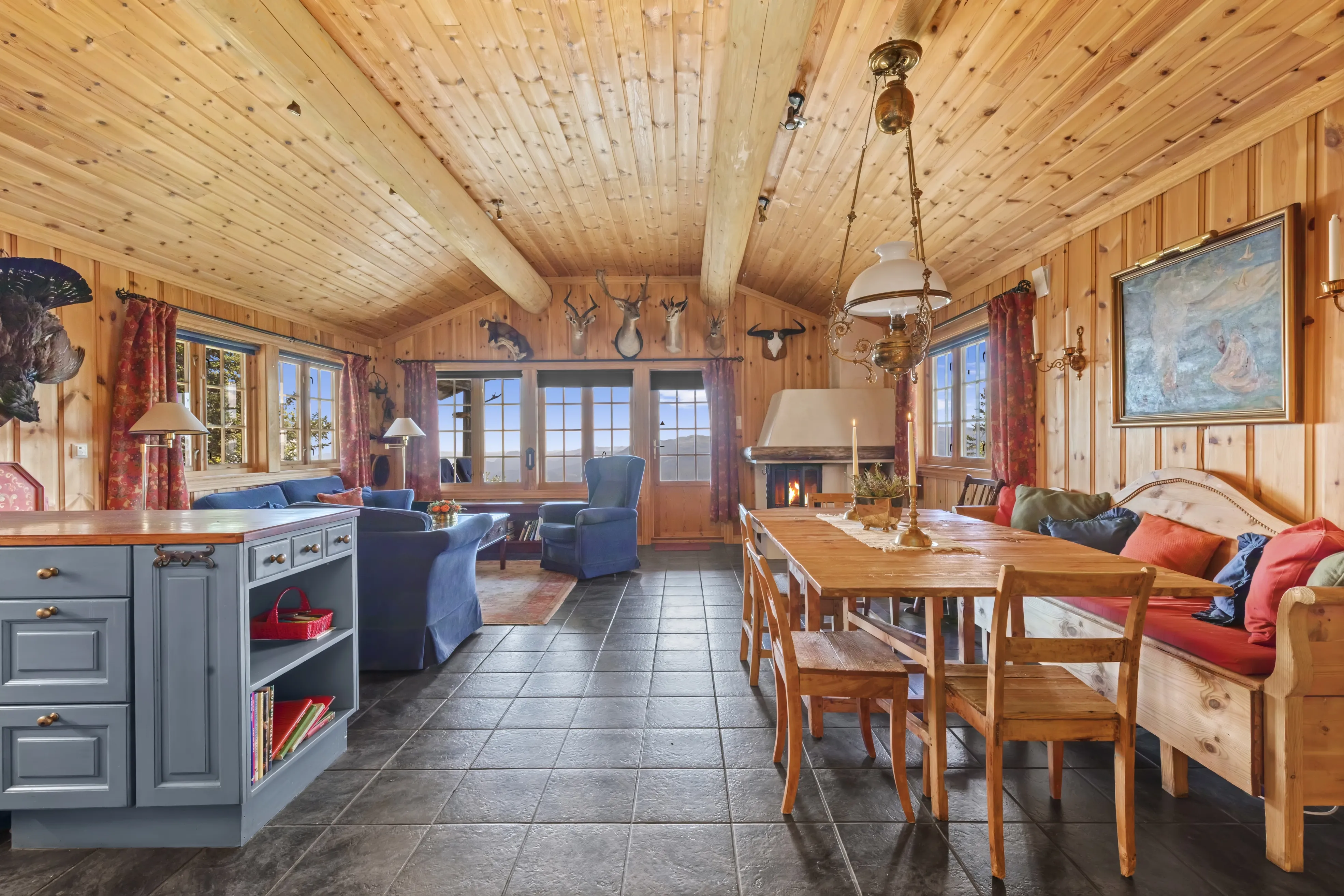 Contemporary 3-Bedroom Cabin with Sauna and Terrace in Scenic Eggedal - View image 9 of 50