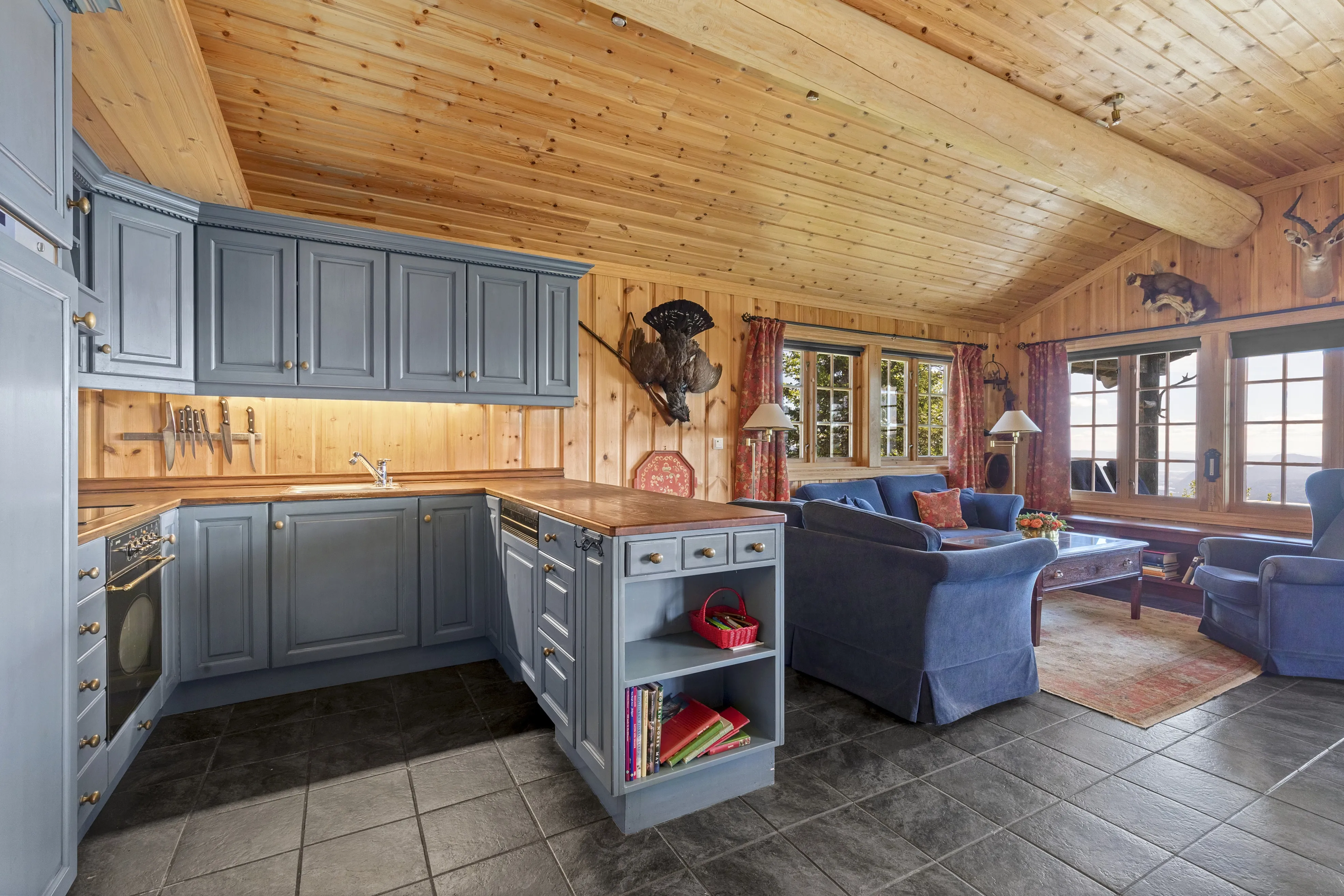 Contemporary 3-Bedroom Cabin with Sauna and Terrace in Scenic Eggedal - View image 10 of 50