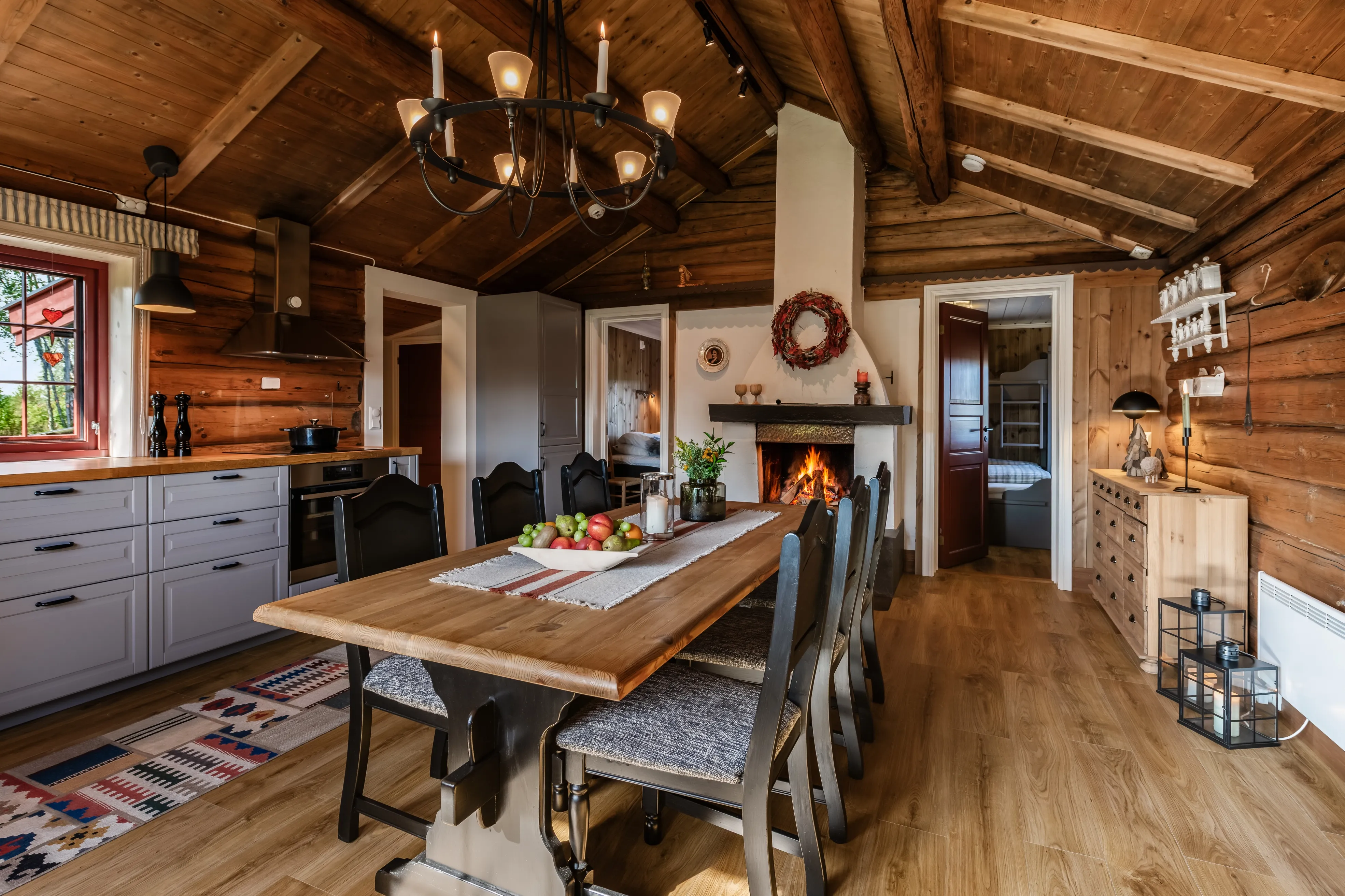 1960s Norwegian Cabin with Spacious Terrace and Scenic Gol Location - Image 5