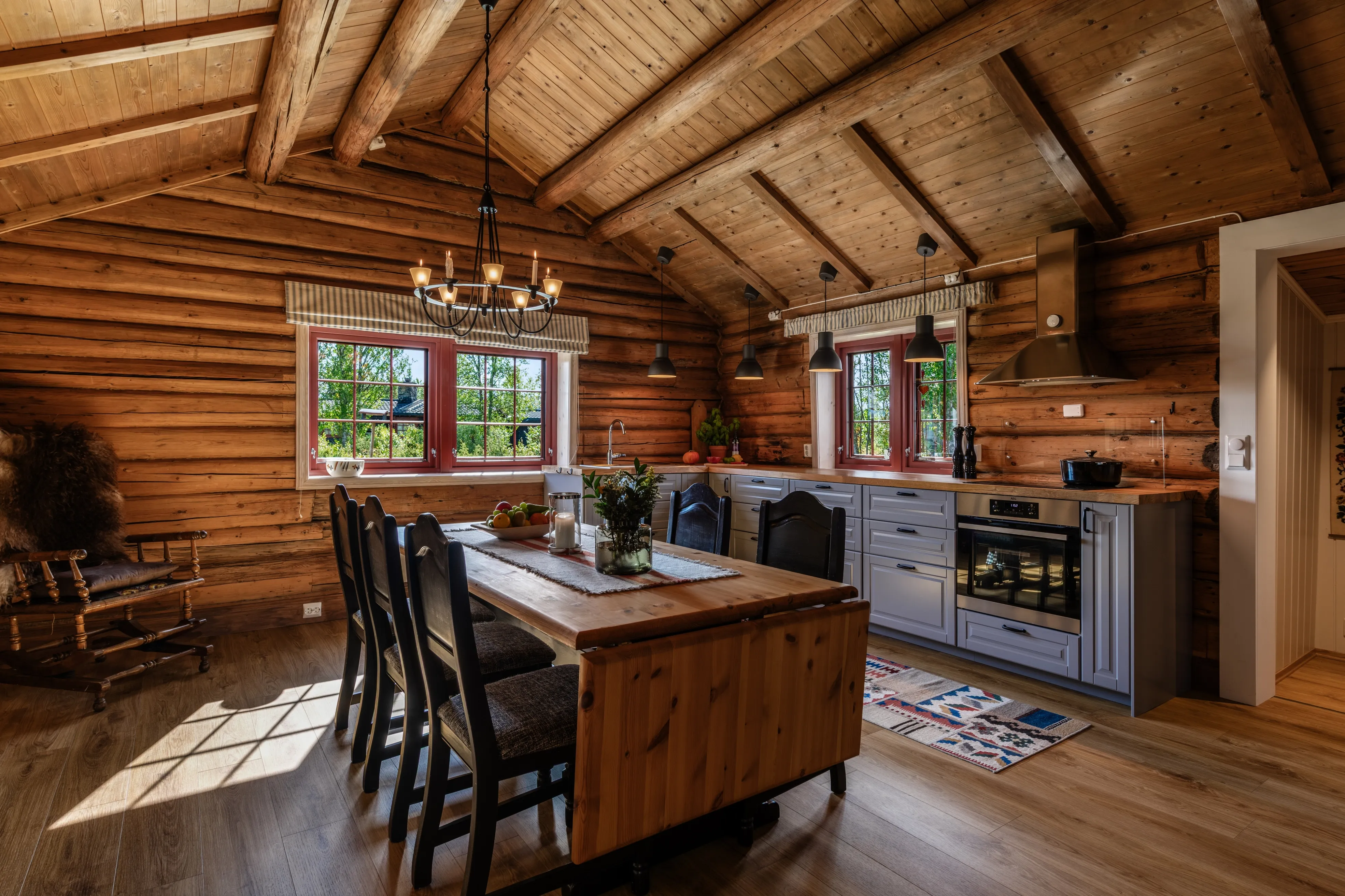 1960s Norwegian Cabin with Spacious Terrace and Scenic Gol Location - View image 6 of 40