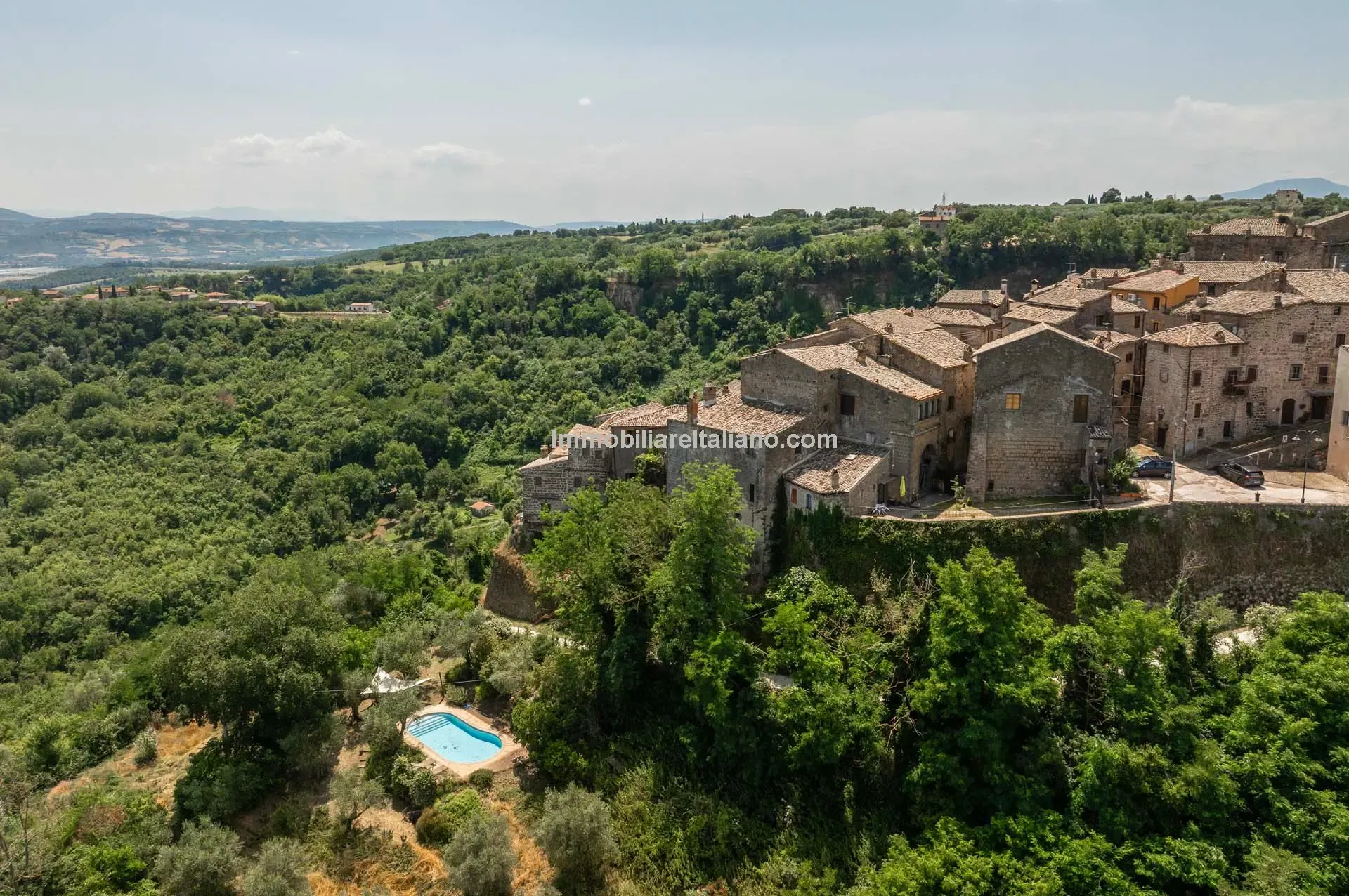 Maisons jumelées avec piscine et jardin dans la ville historique de Civitella d’Agliano - Voir l'image 14 sur 72