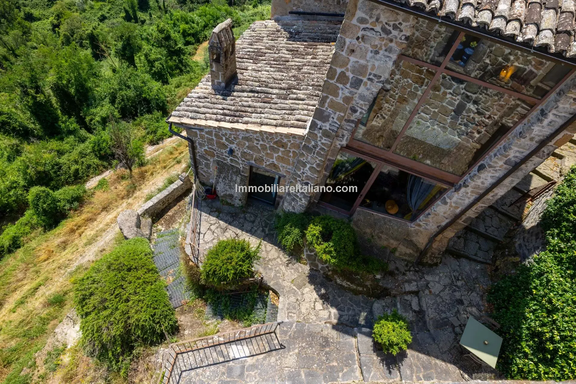 Maisons jumelées avec piscine et jardin dans la ville historique de Civitella d’Agliano - Voir l'image 66 sur 72